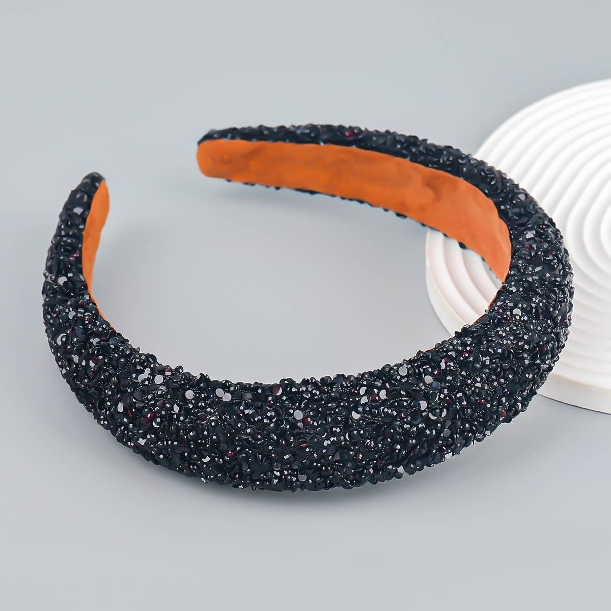 RICE BEADS DECKED ELEGANT HEADBAND
