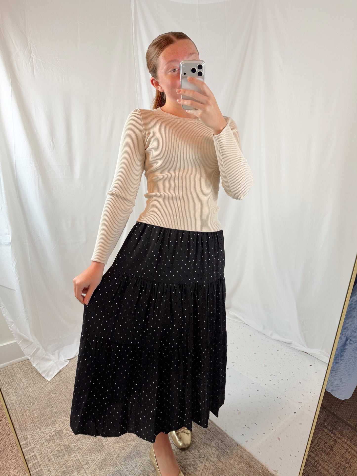 The Beth Dot Skirt