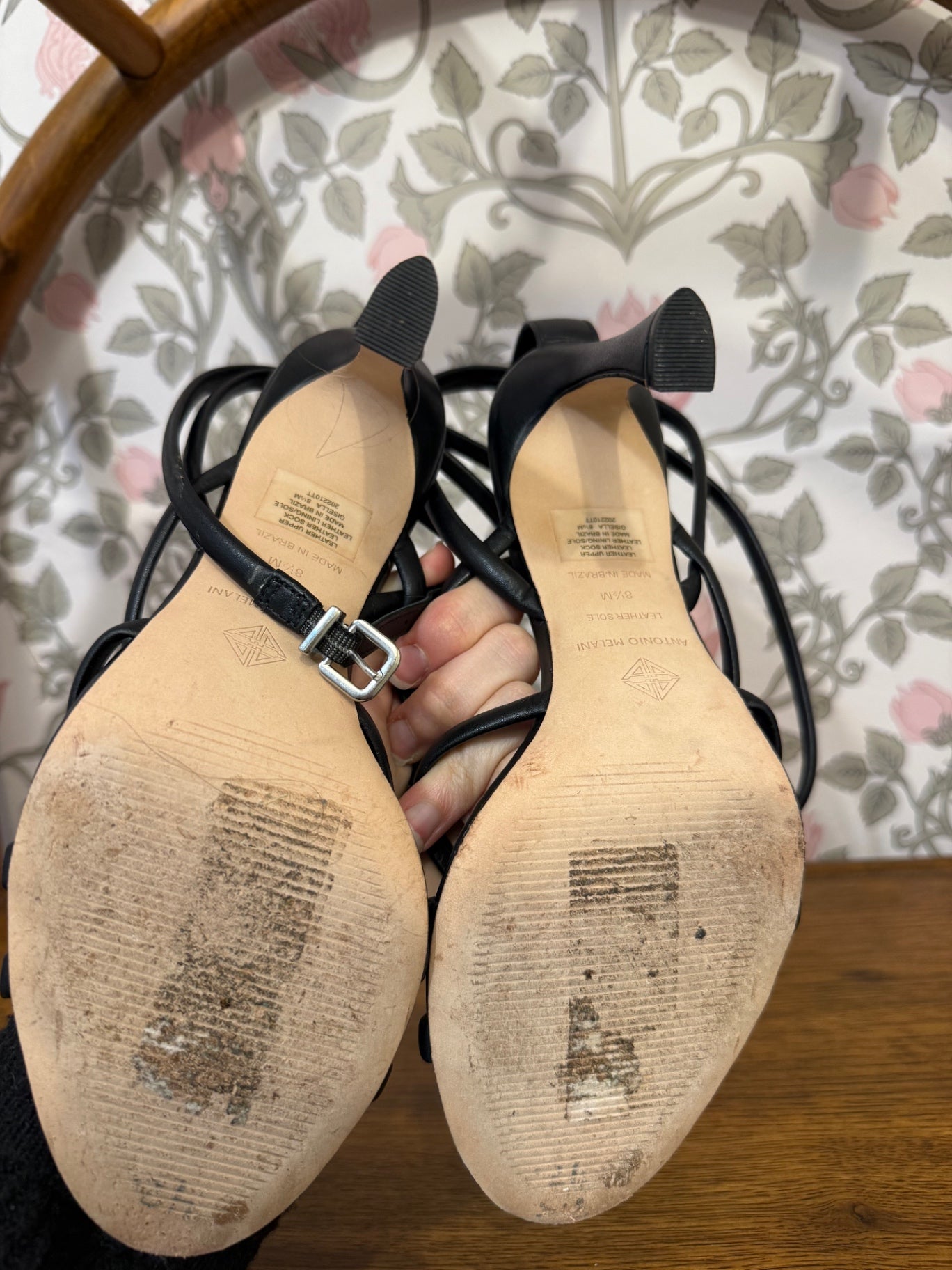Antonio Melani Shoes 8.5 Black