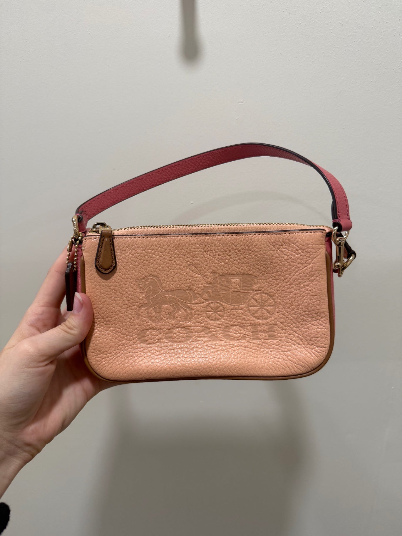 Coach Clutch purse Pink