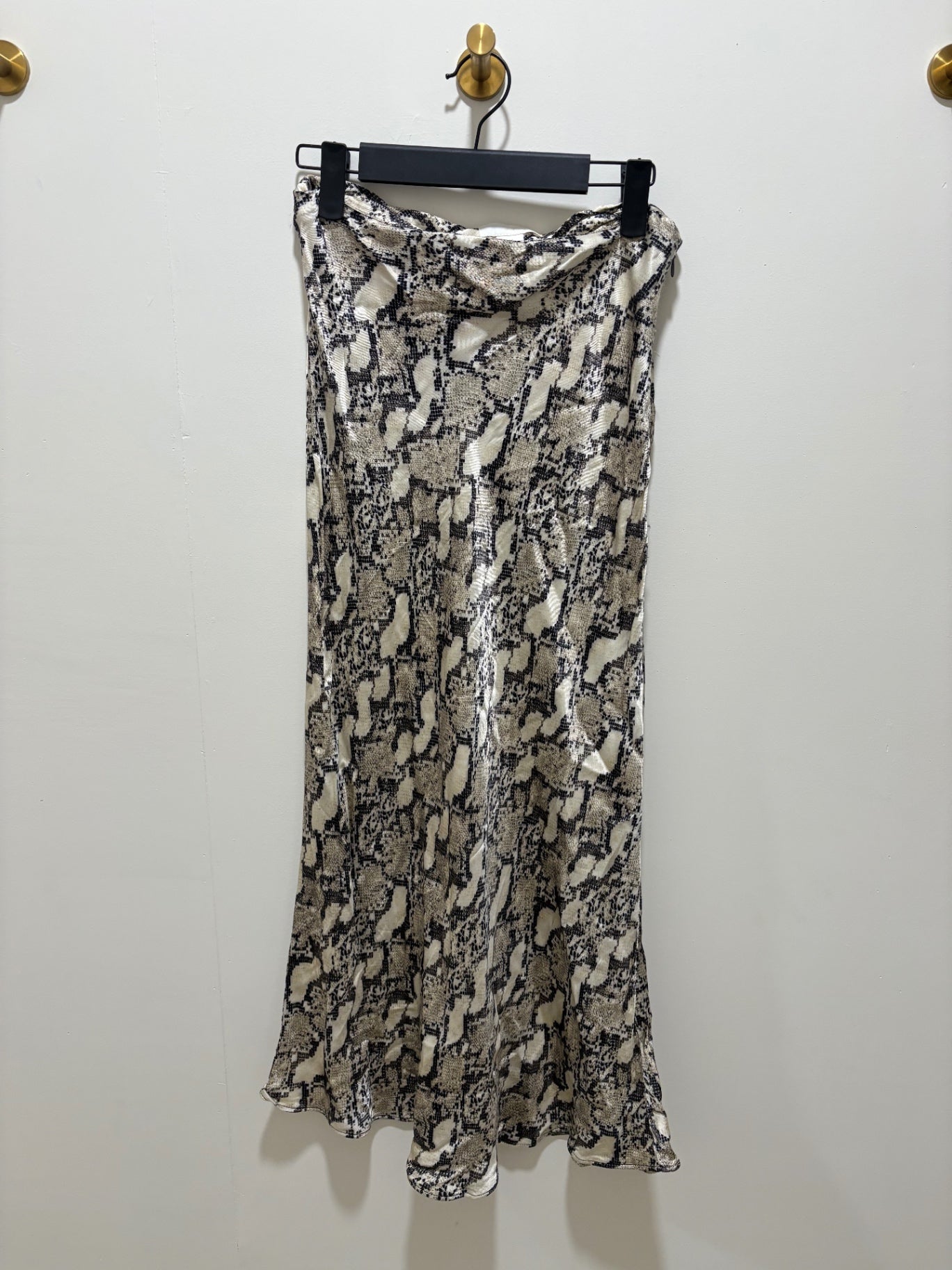 H&M Skirt 6 Beige and black