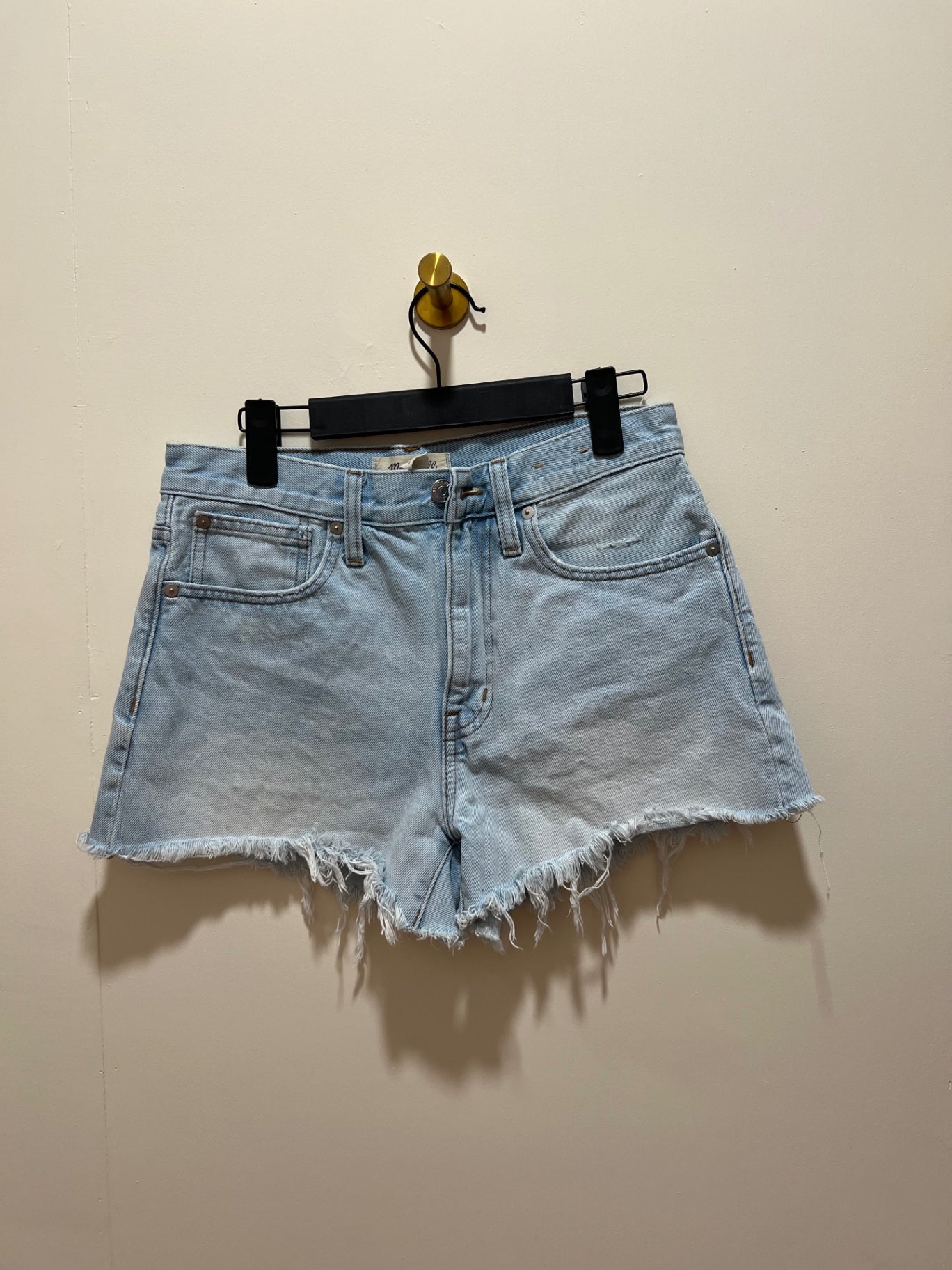 Madeivell Denim skirt 25 Light blue
