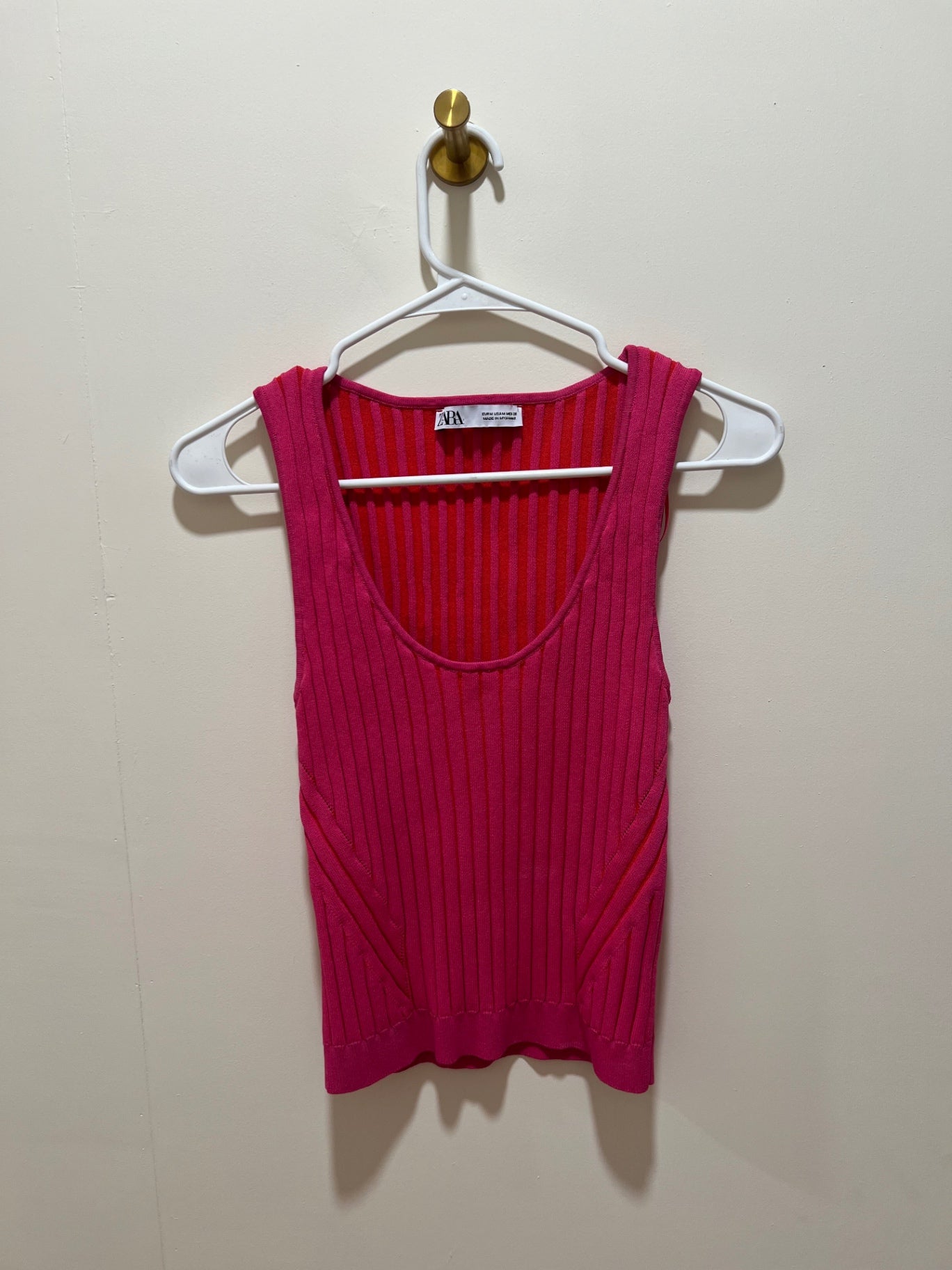 ZARA Top Medium Pink