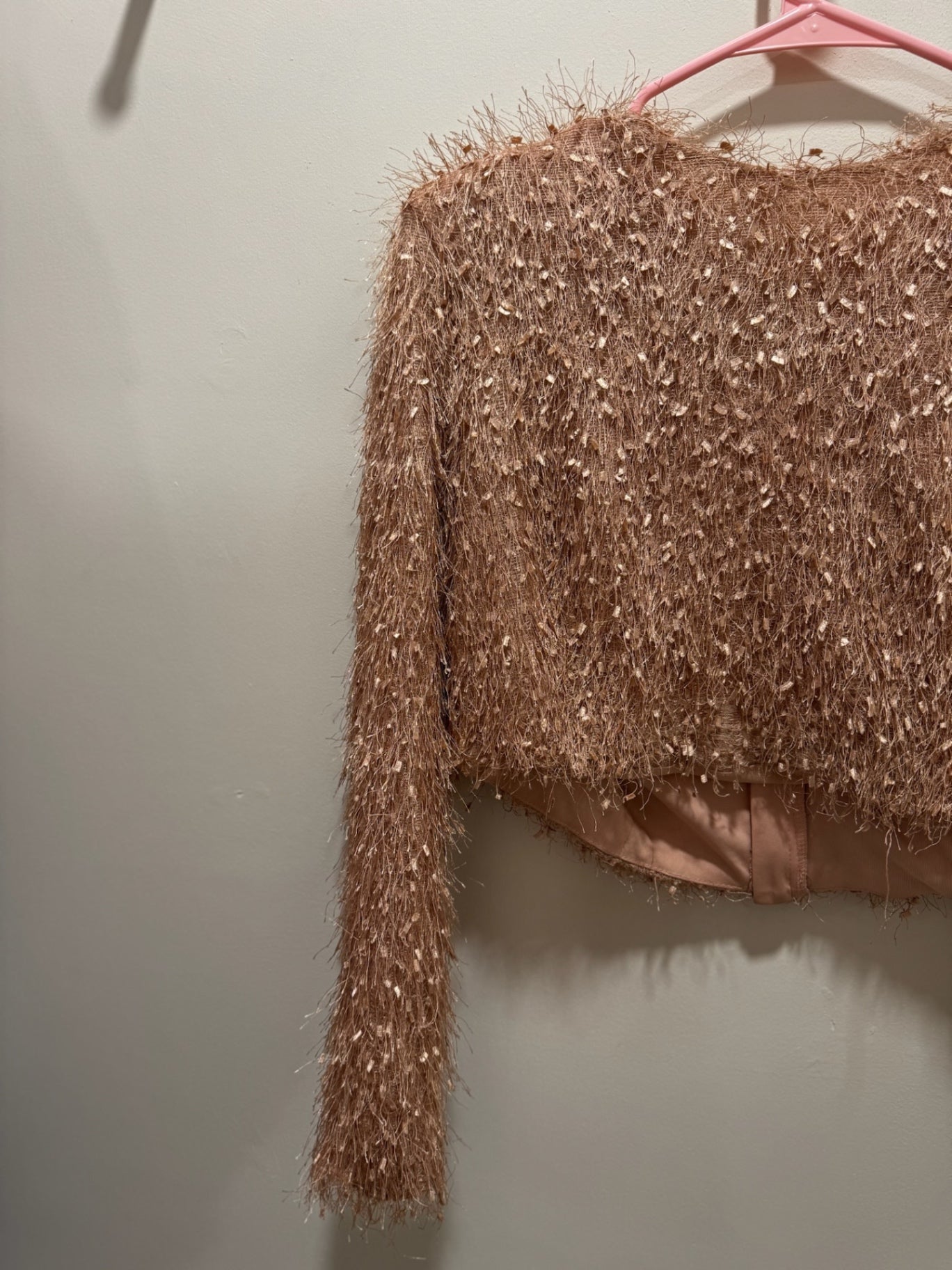 Mable Sweater Large Pinkish-beige