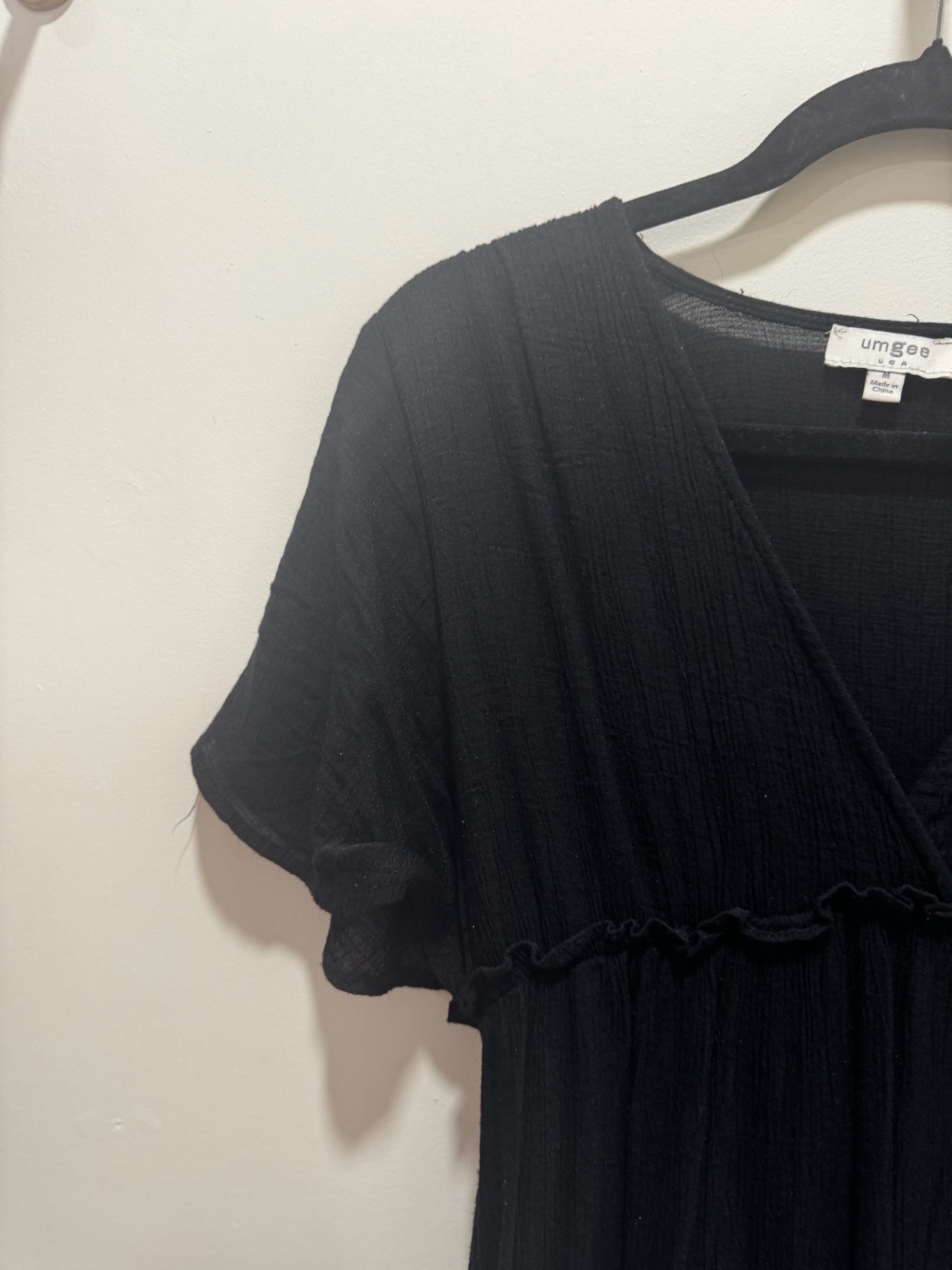 Umgee Dress Medium Black