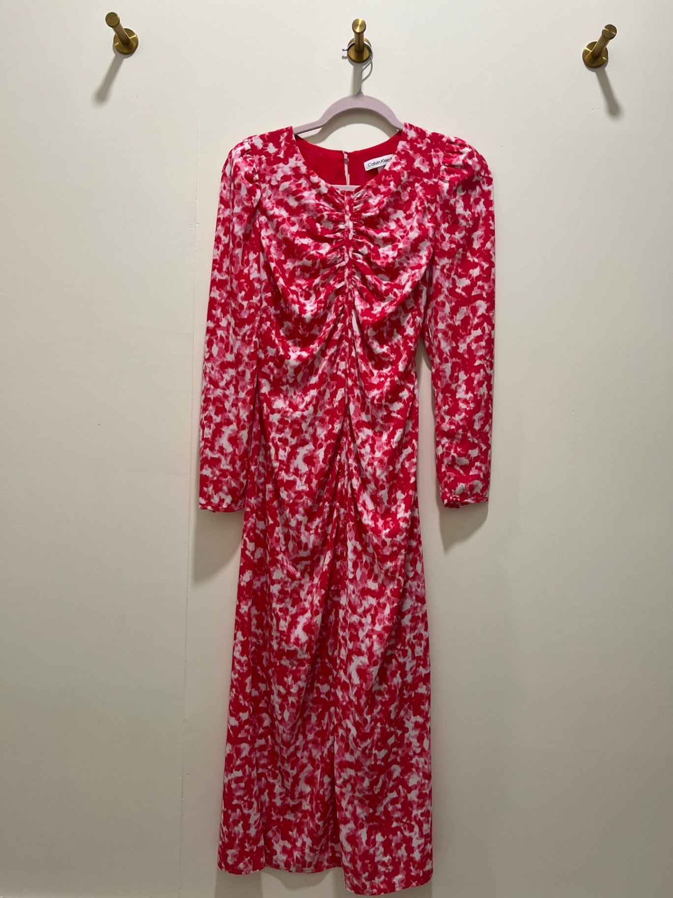 Calvin Klein Dress 4 Red and White