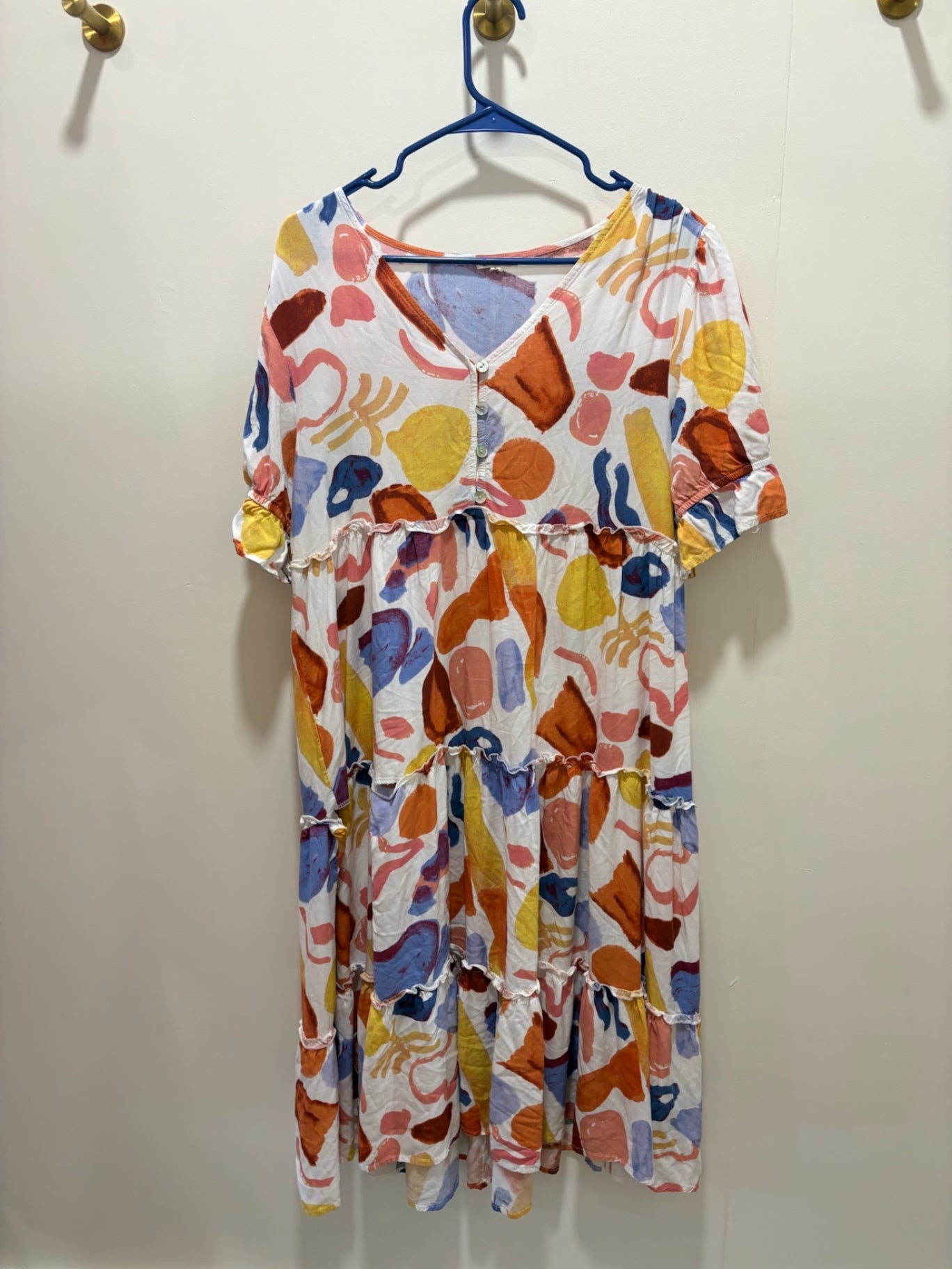 Jodifl Dress Large Multicolored