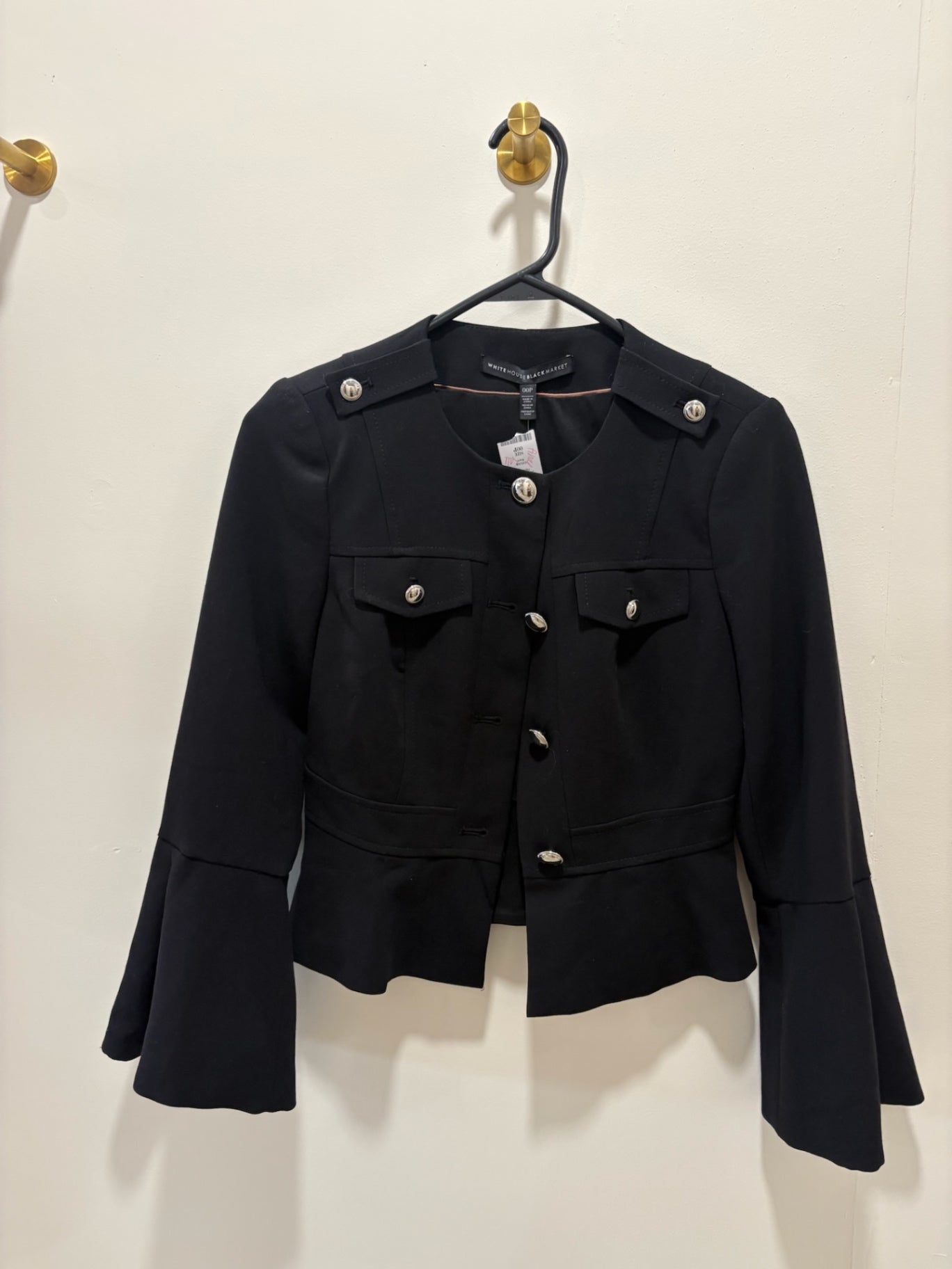 WHITE HOUSE BLACK MARKET Jacket 00 Black