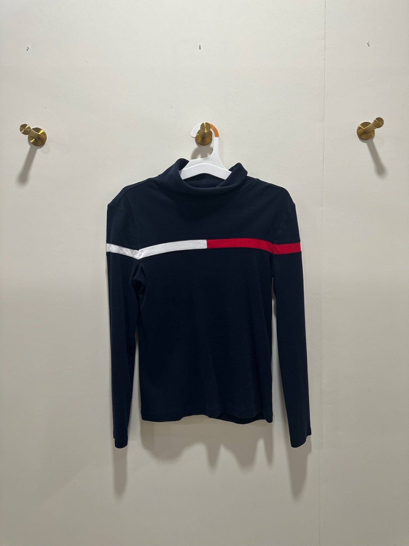 Tommy Hilfiger Top Small Navy blue with white and red stripes