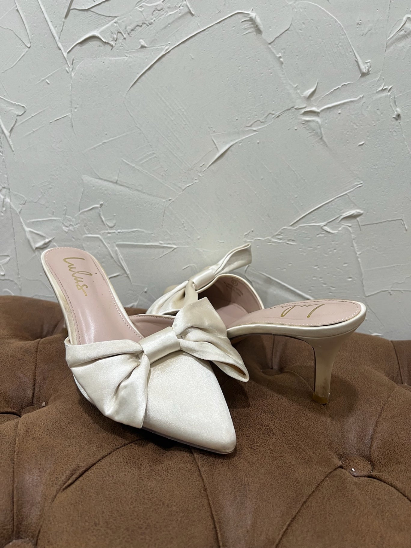 Lulus Shoes 8.5 Cream