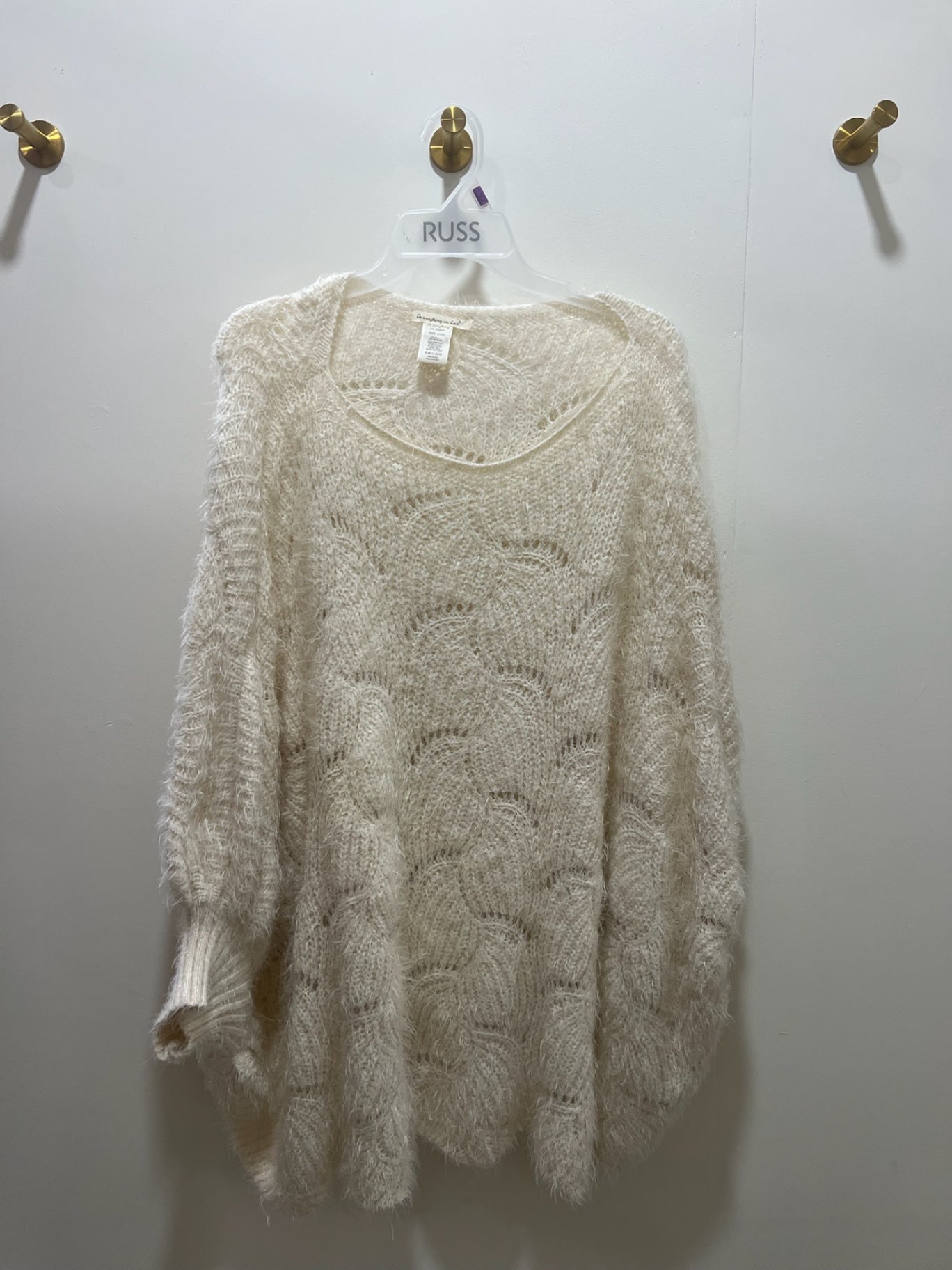 Sweater One Size Cream