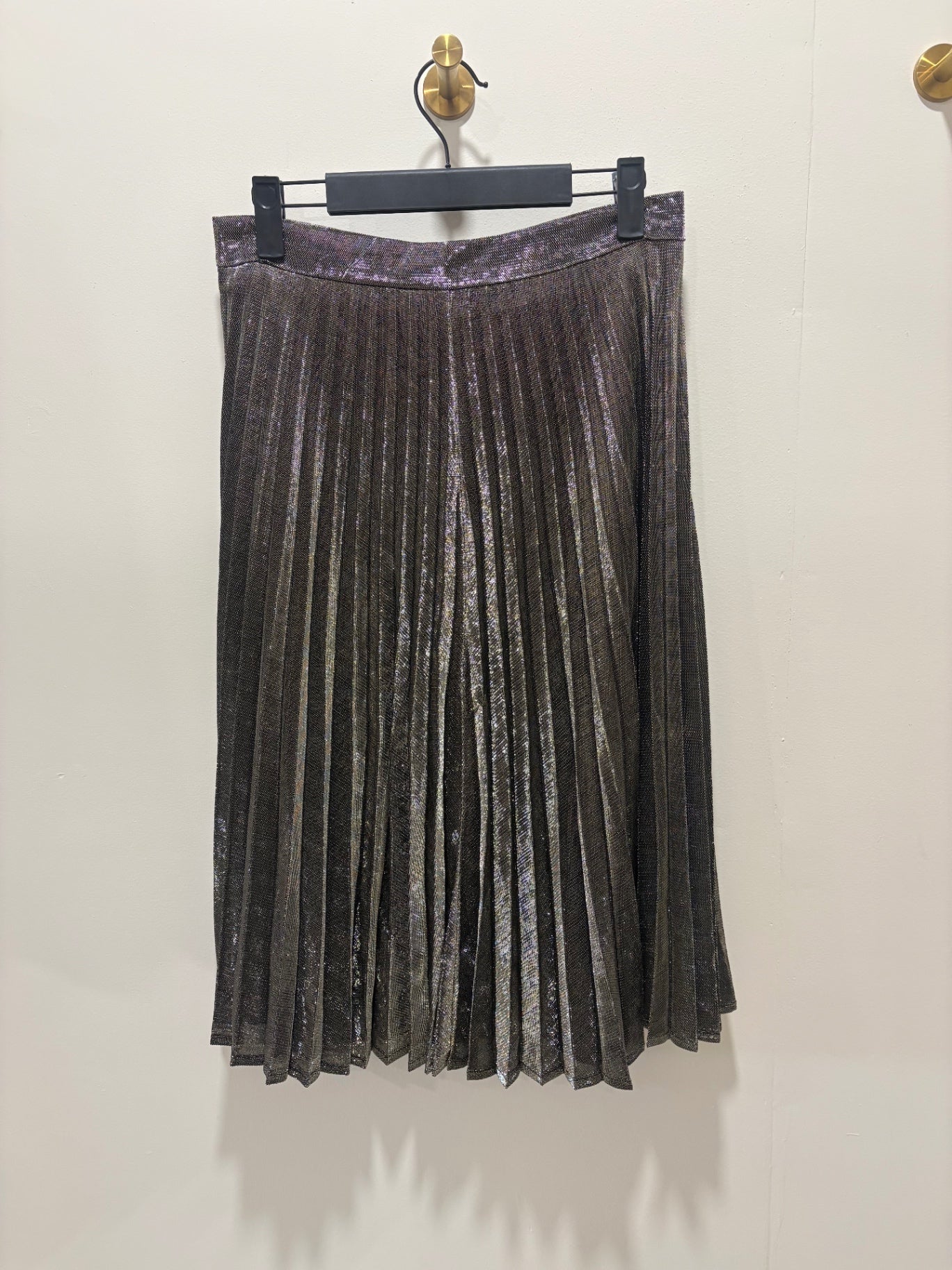 Auticloth Skirt Small Brown with metallic shimmer