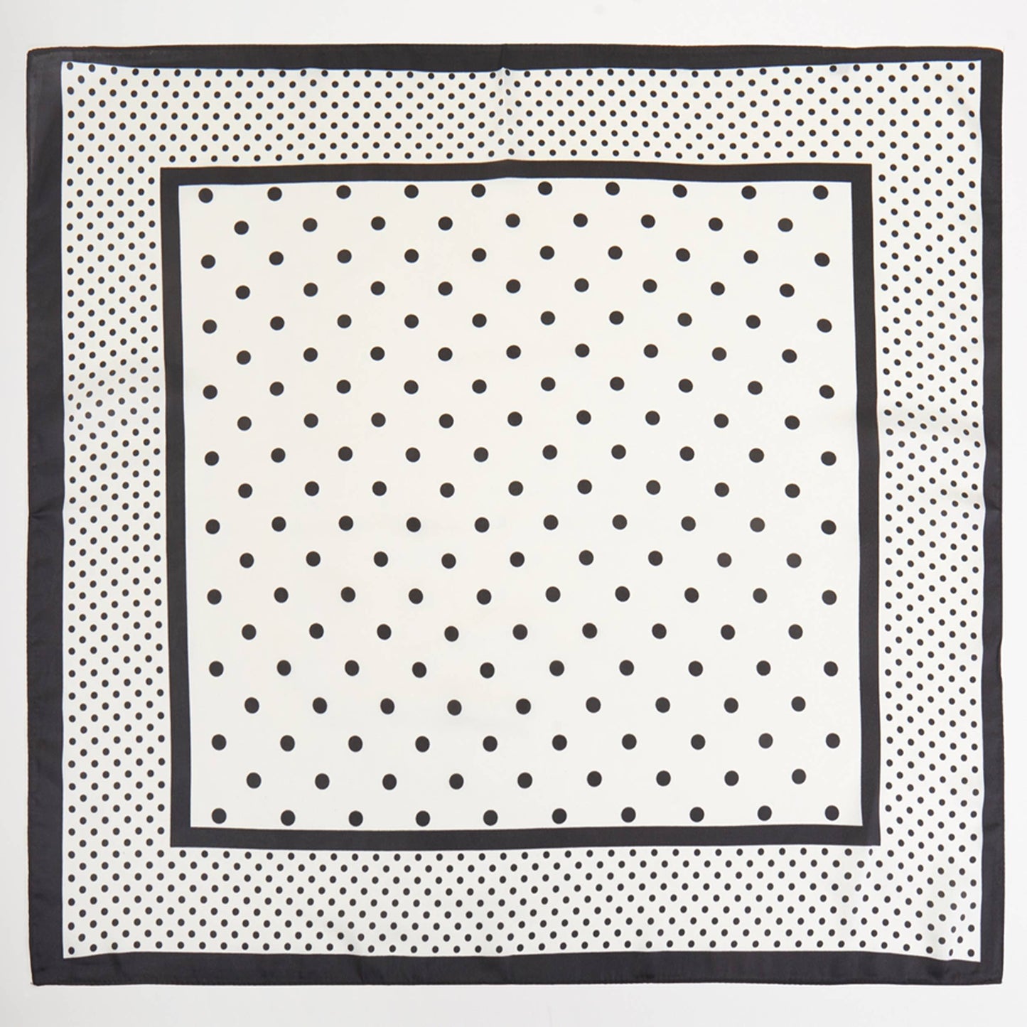 Two Sizes Polka Dots Pattern Print Bandana Scarf