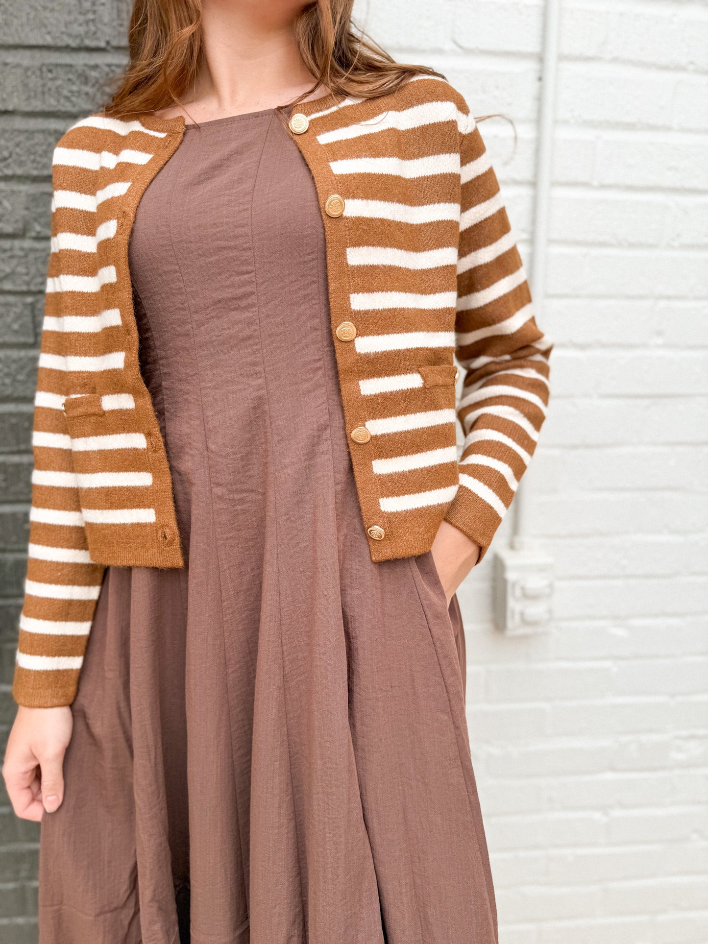 The Brown Mia Dress