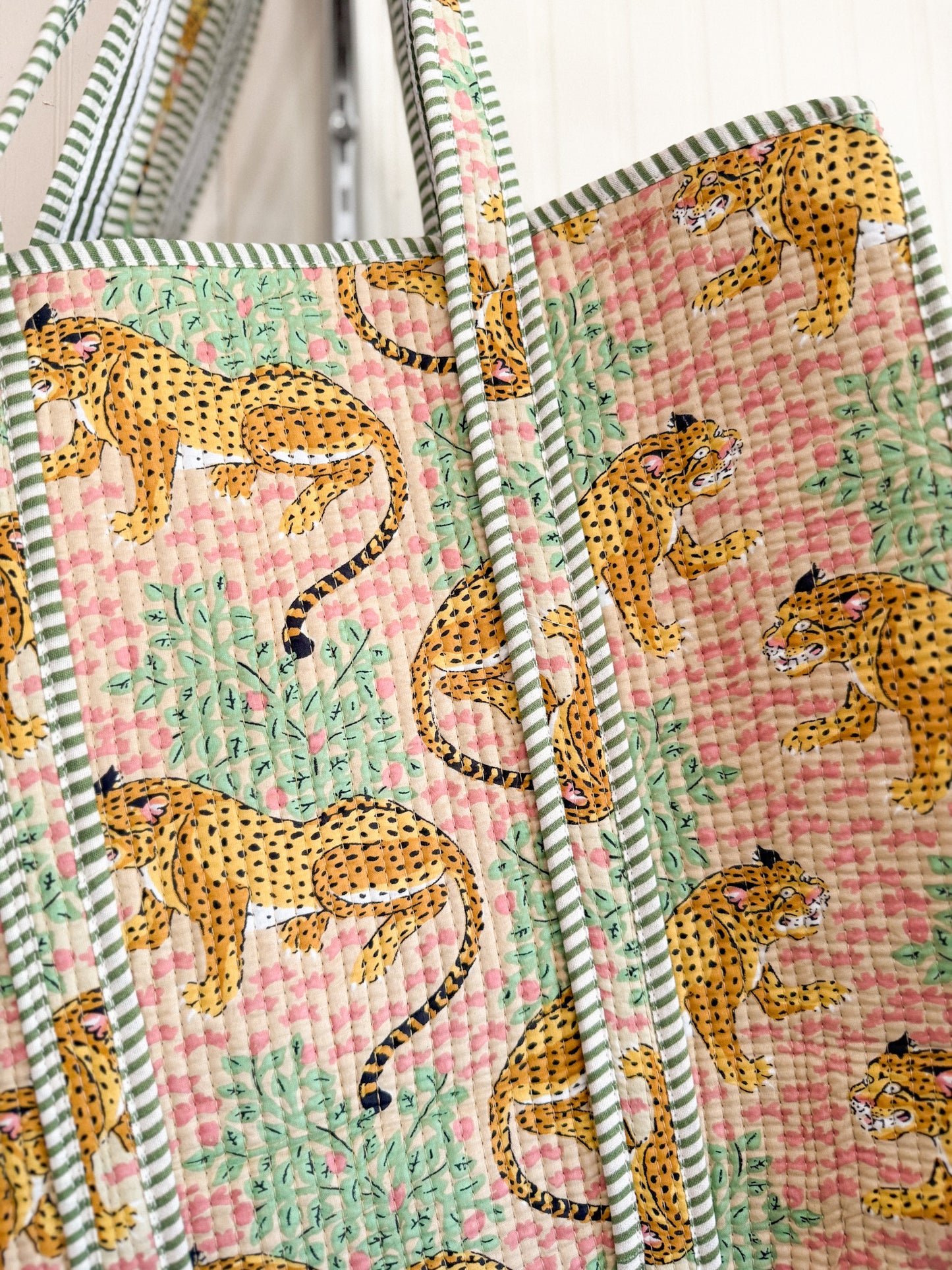The Cheetah Girl Quilted Bag