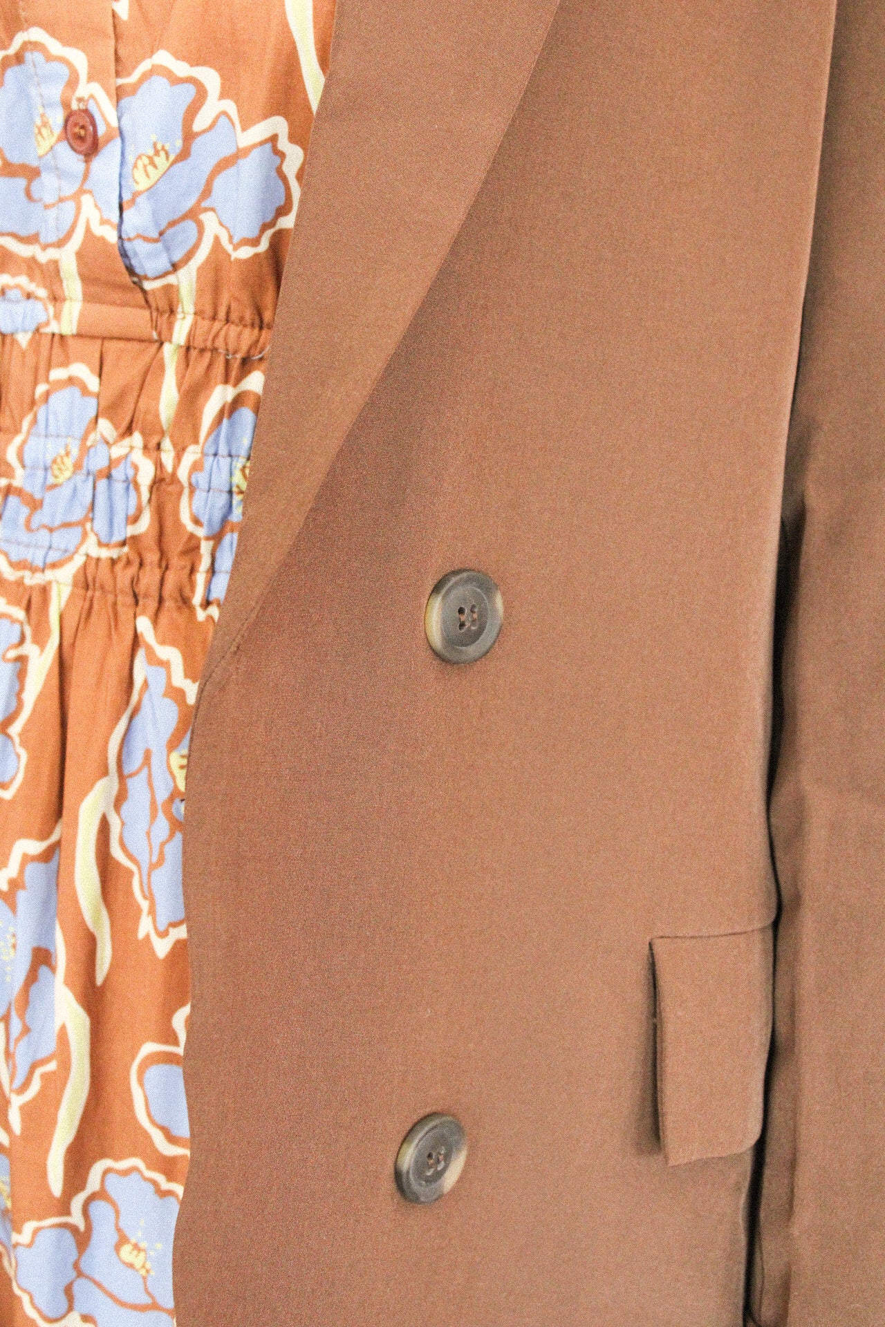 The Brown Solid Blazer