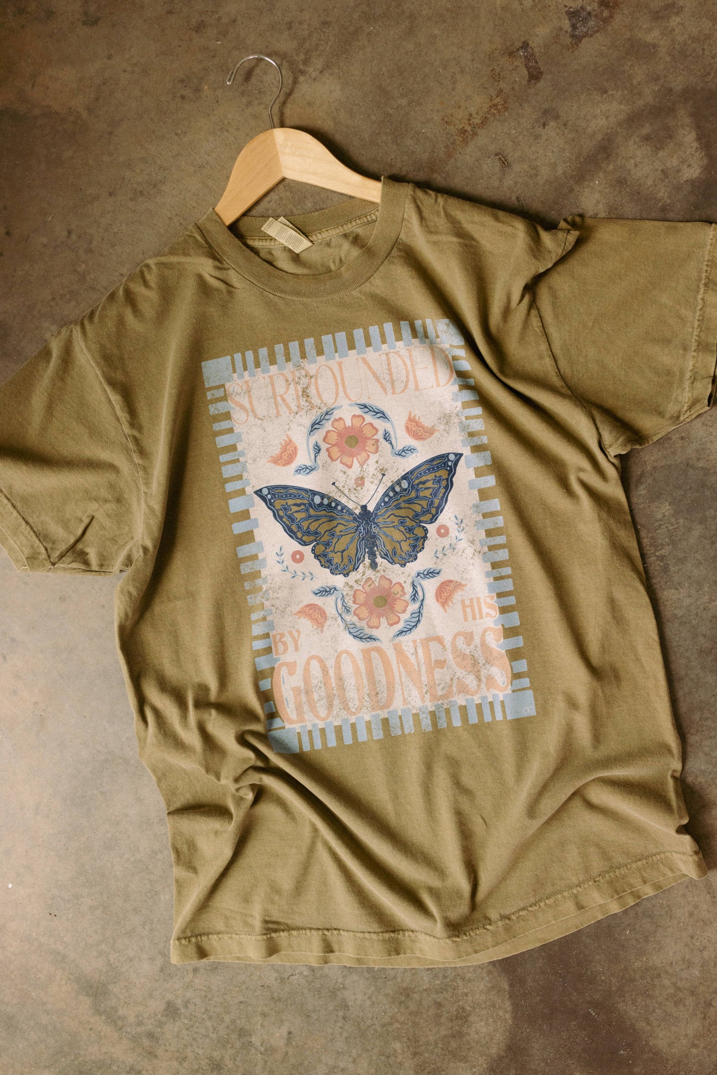 The Surrounded By HIs Goodness Top