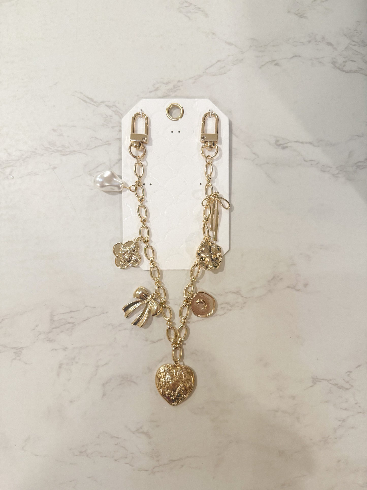 The Floral Keepsake Bag Charm