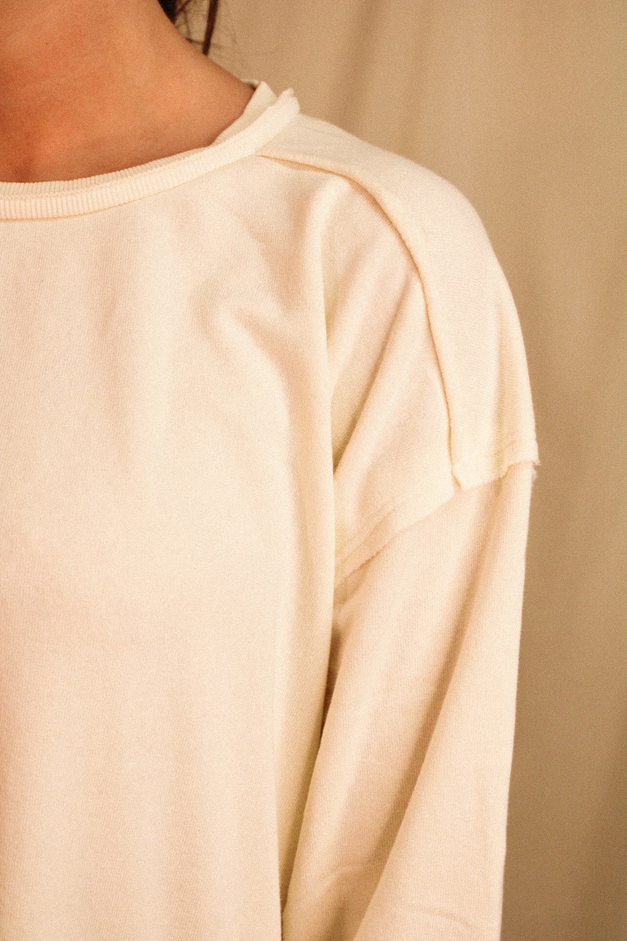 The Swiss Coffee Cozy Sweatshirt Dress