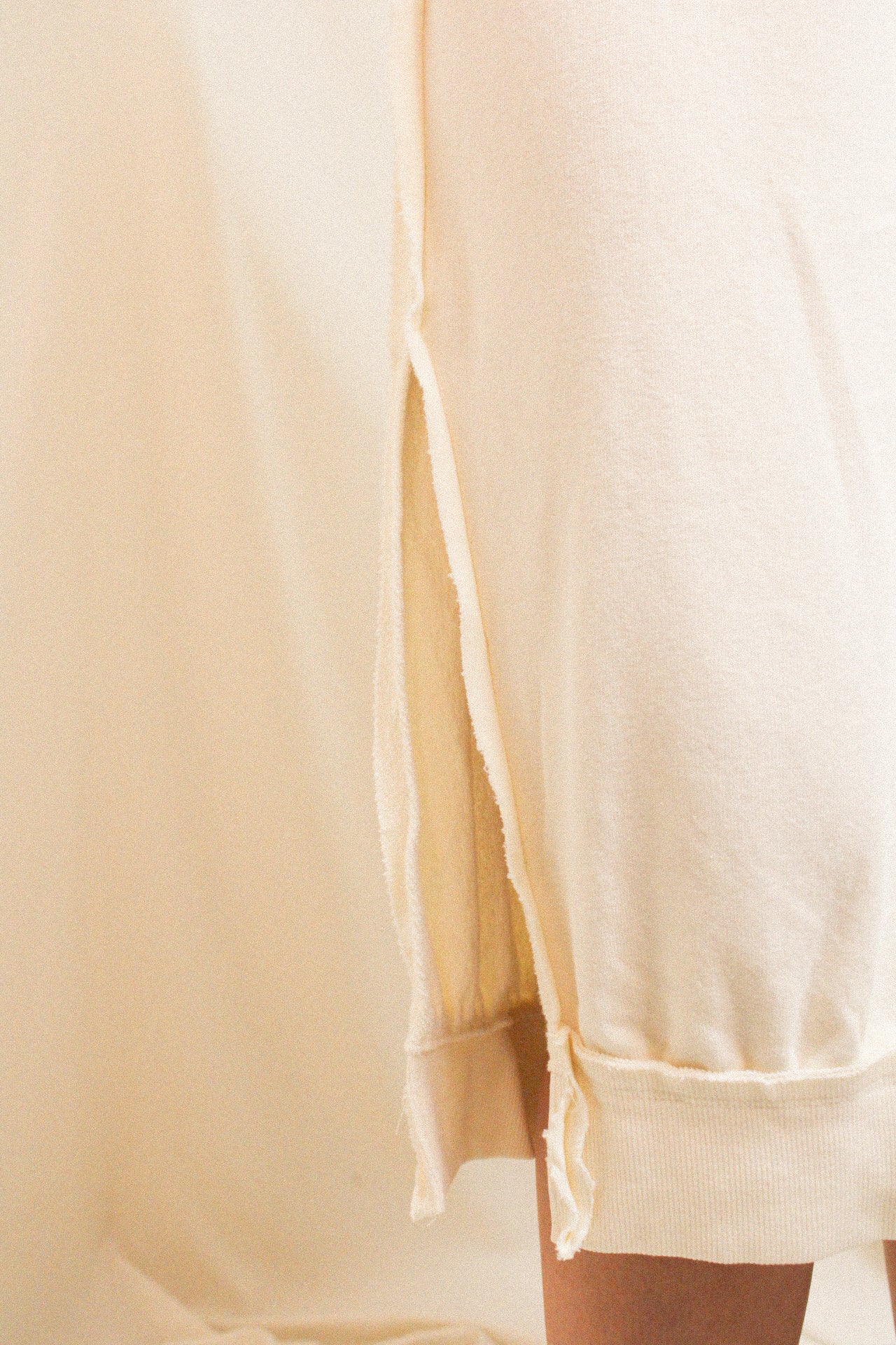 The Swiss Coffee Cozy Sweatshirt Dress