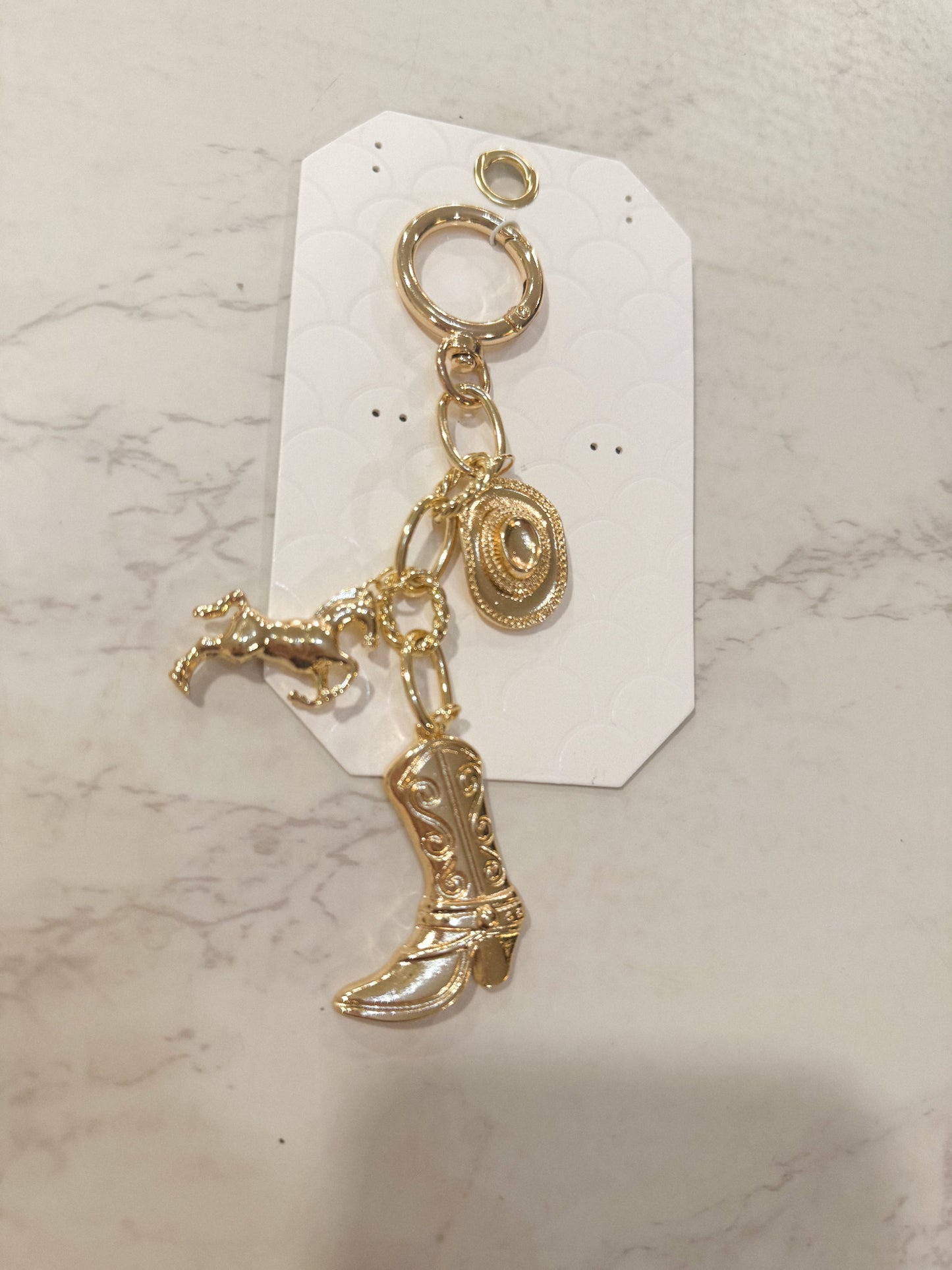 The Cowgirl Bag Charm