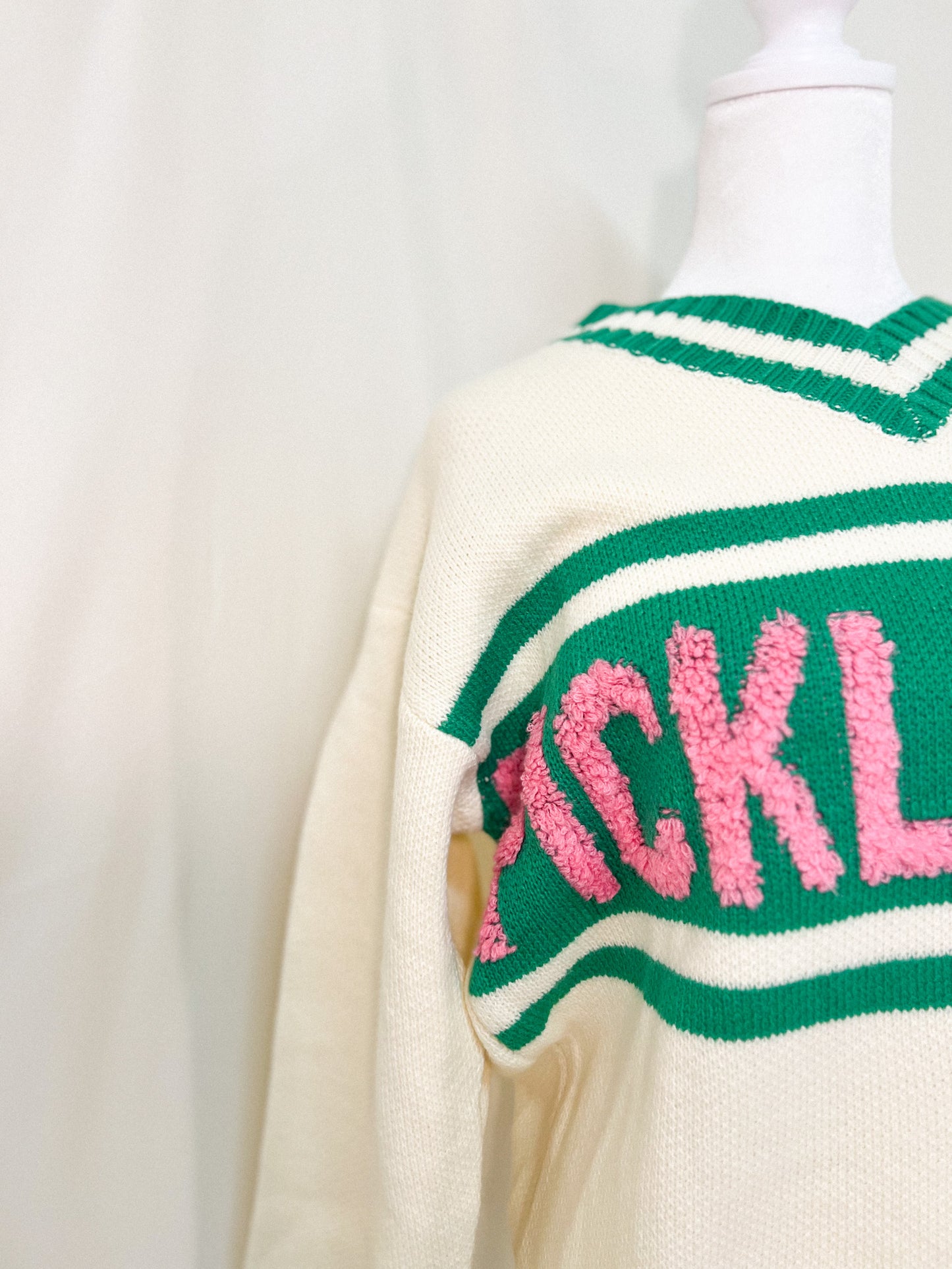 Pickle Ball Sweater Top
