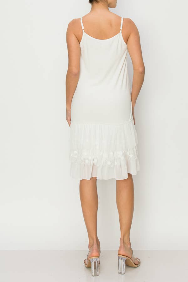 Ivory Slip Extender Dress
