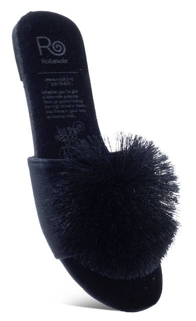 Midnight Slippers: Small 5.5.-6.5