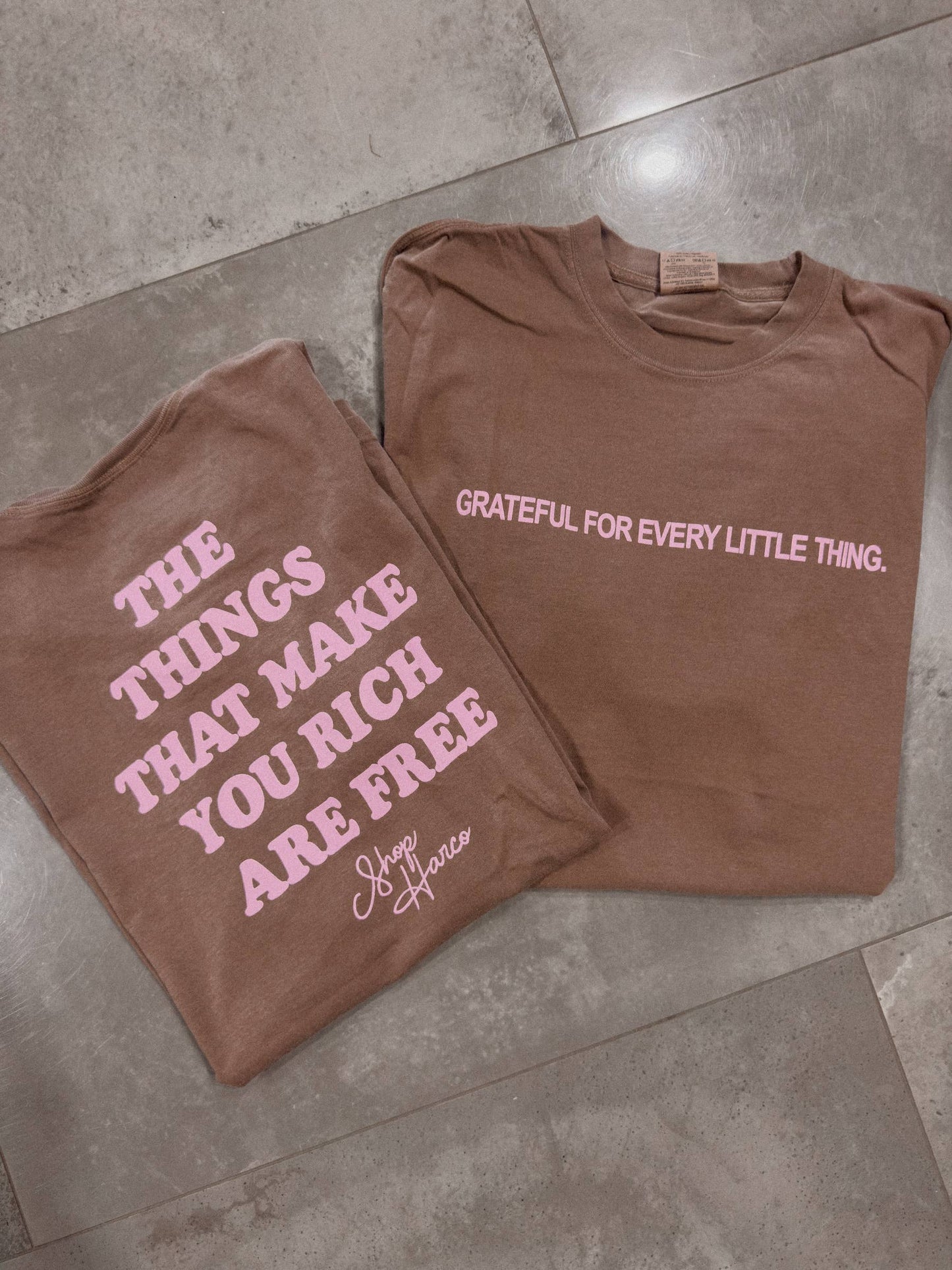 GRATEFUL FOR EVERY LITTLE THING TOP