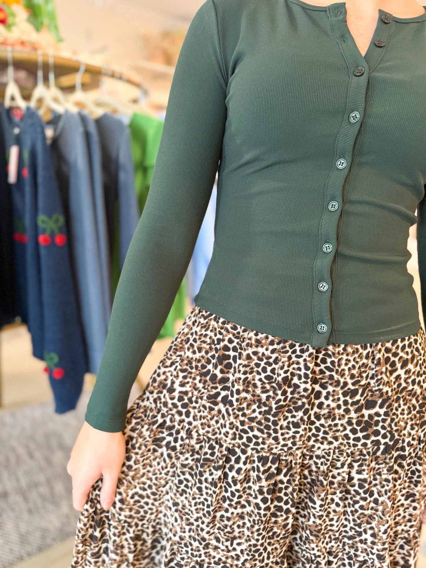 The Zoe Sweater Top