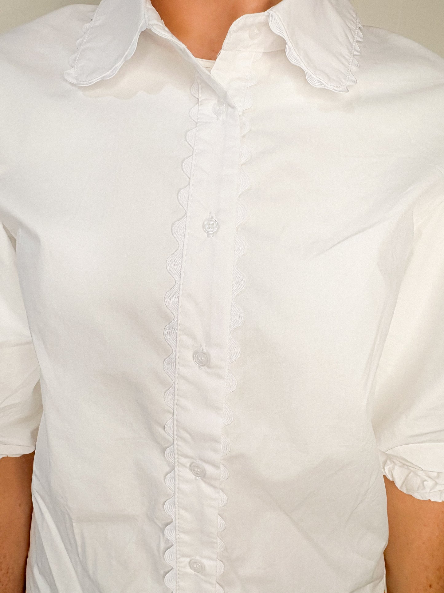 The Landry Scallop Top