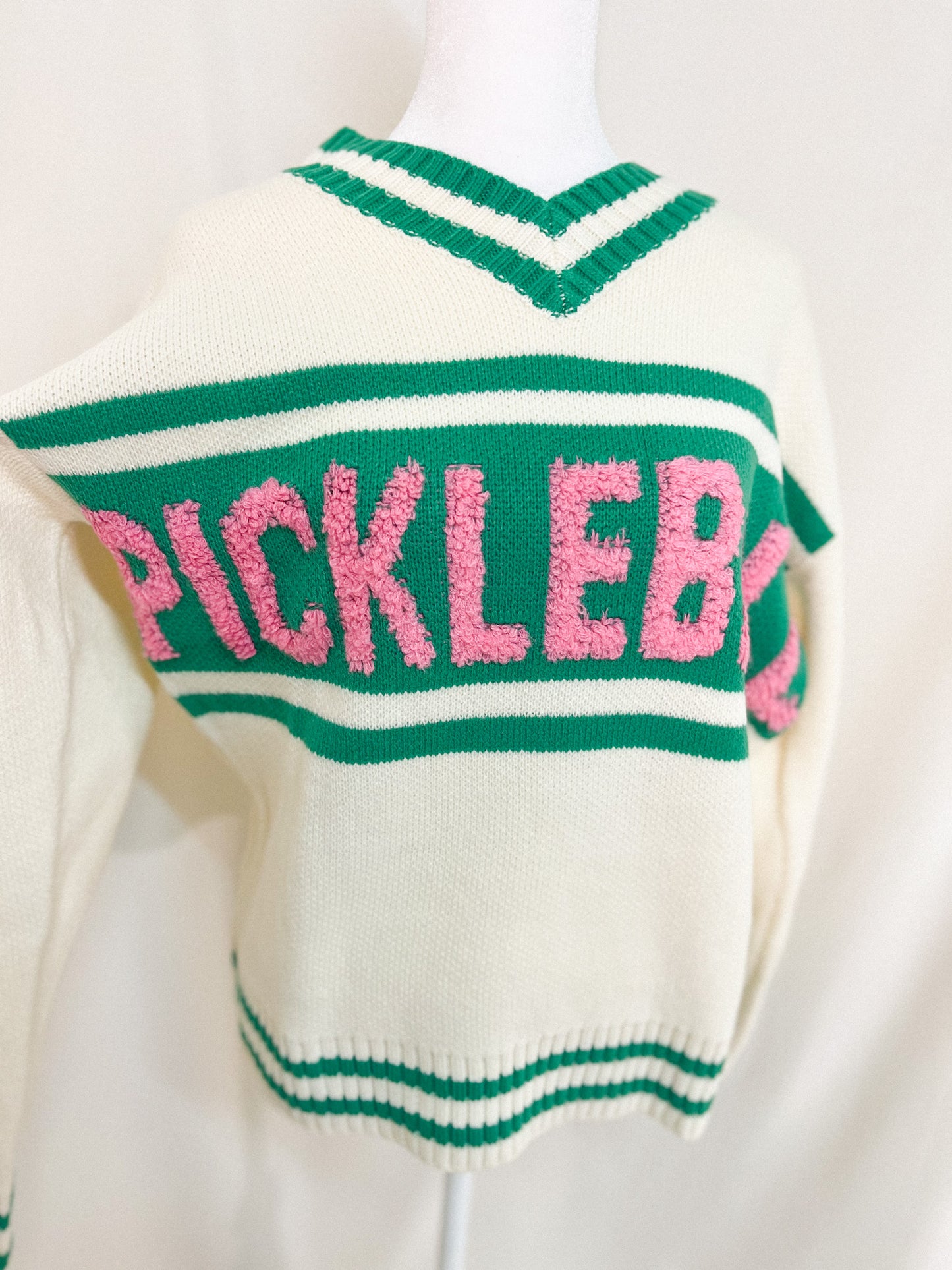 Pickle Ball Sweater Top