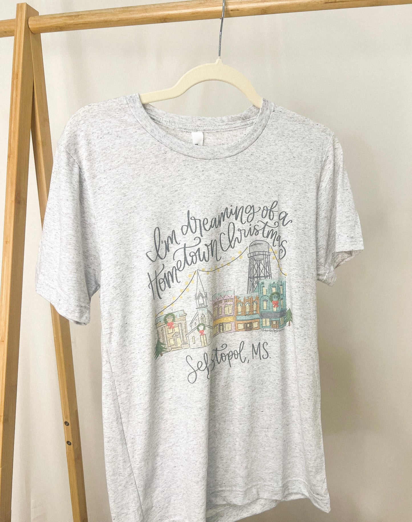 Dreaming of a hometown Christmas Tee