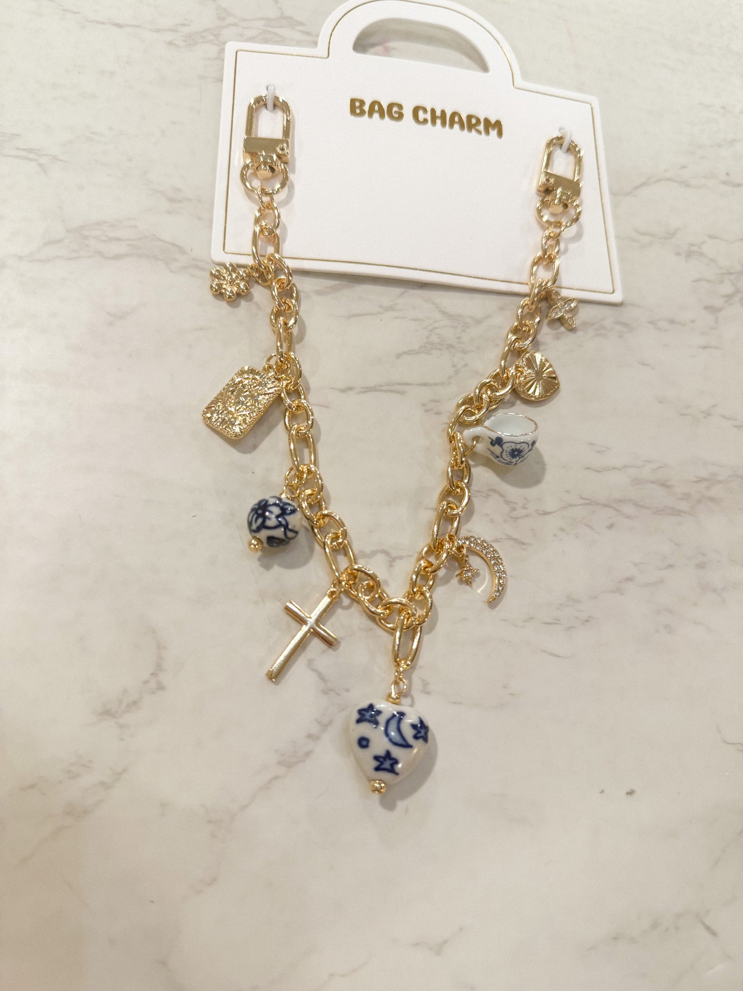 The Gilded Garden Bag Charm