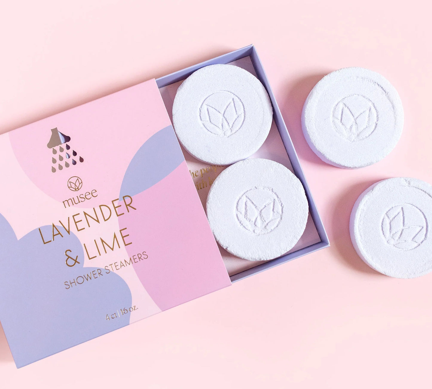 Musee — Lavender & Lime Shower Steamers
