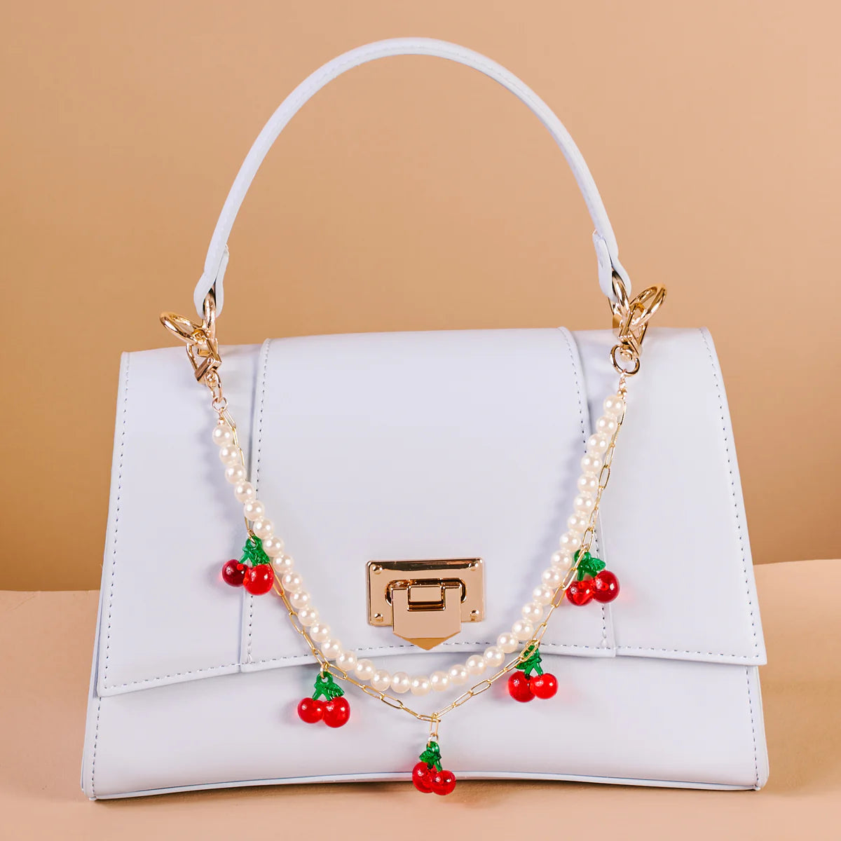 Cherry Away Bag Charm