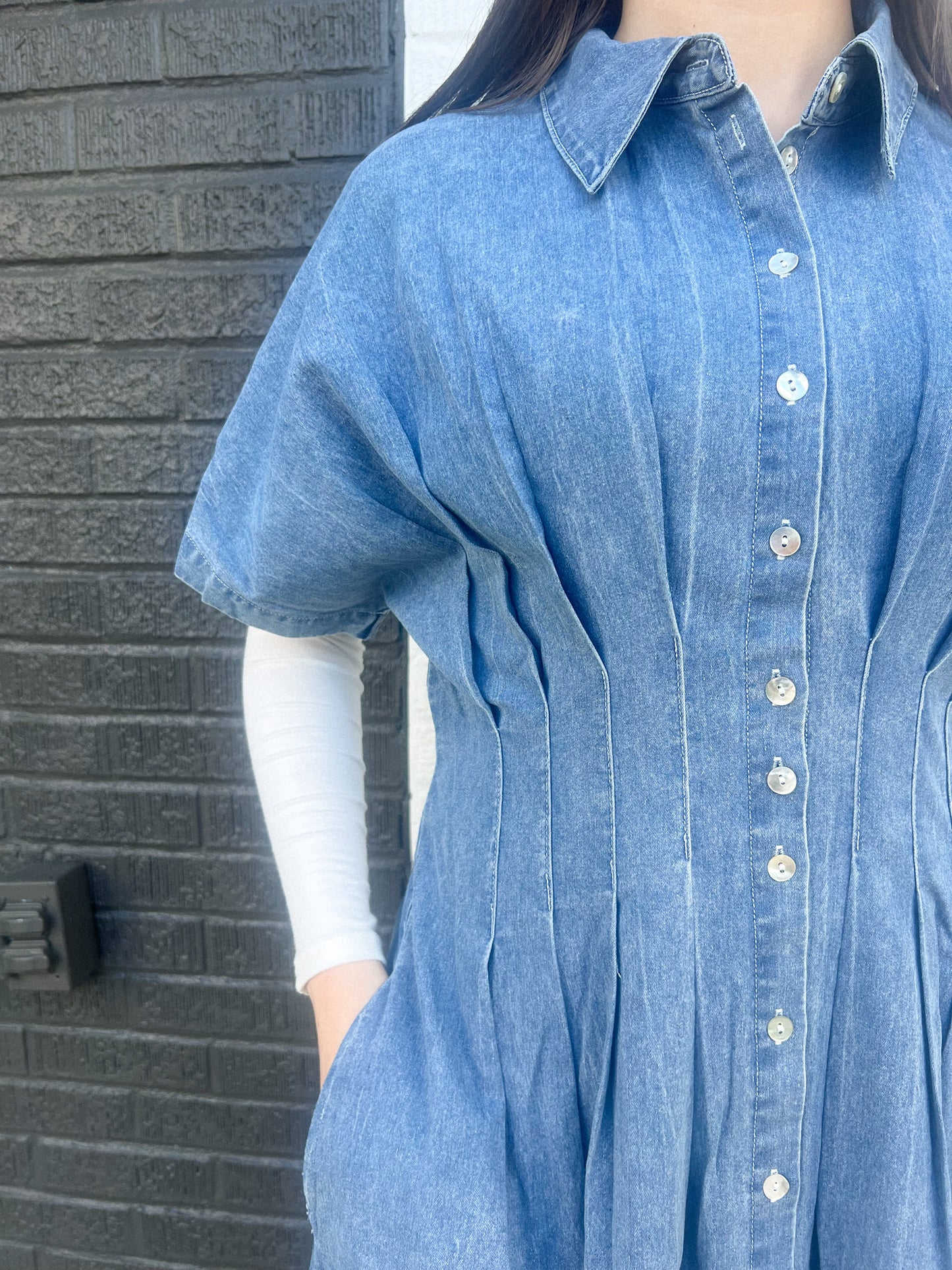 The Daisie Denim Dress