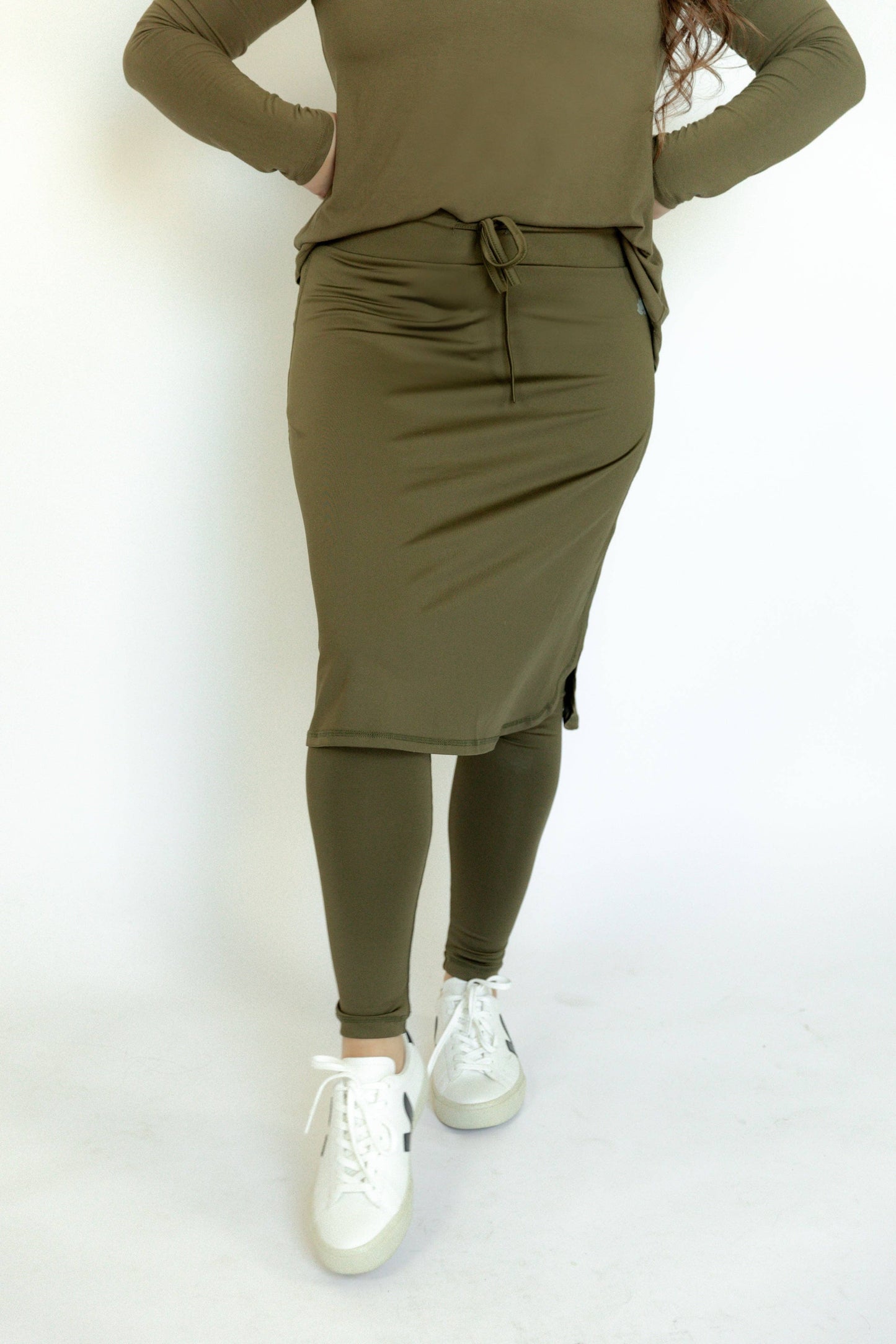 Ankle Drawstring Snoga - Olive