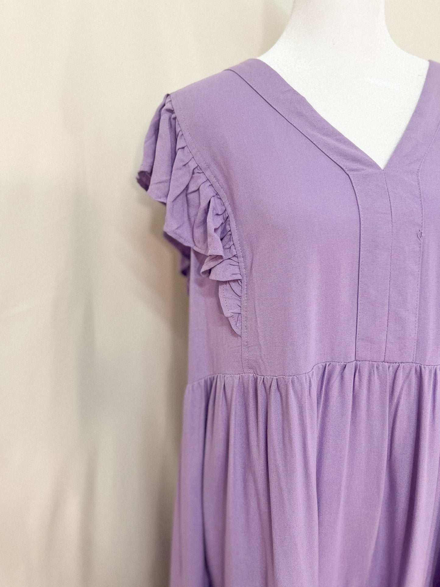 Lavender Days Plus dress