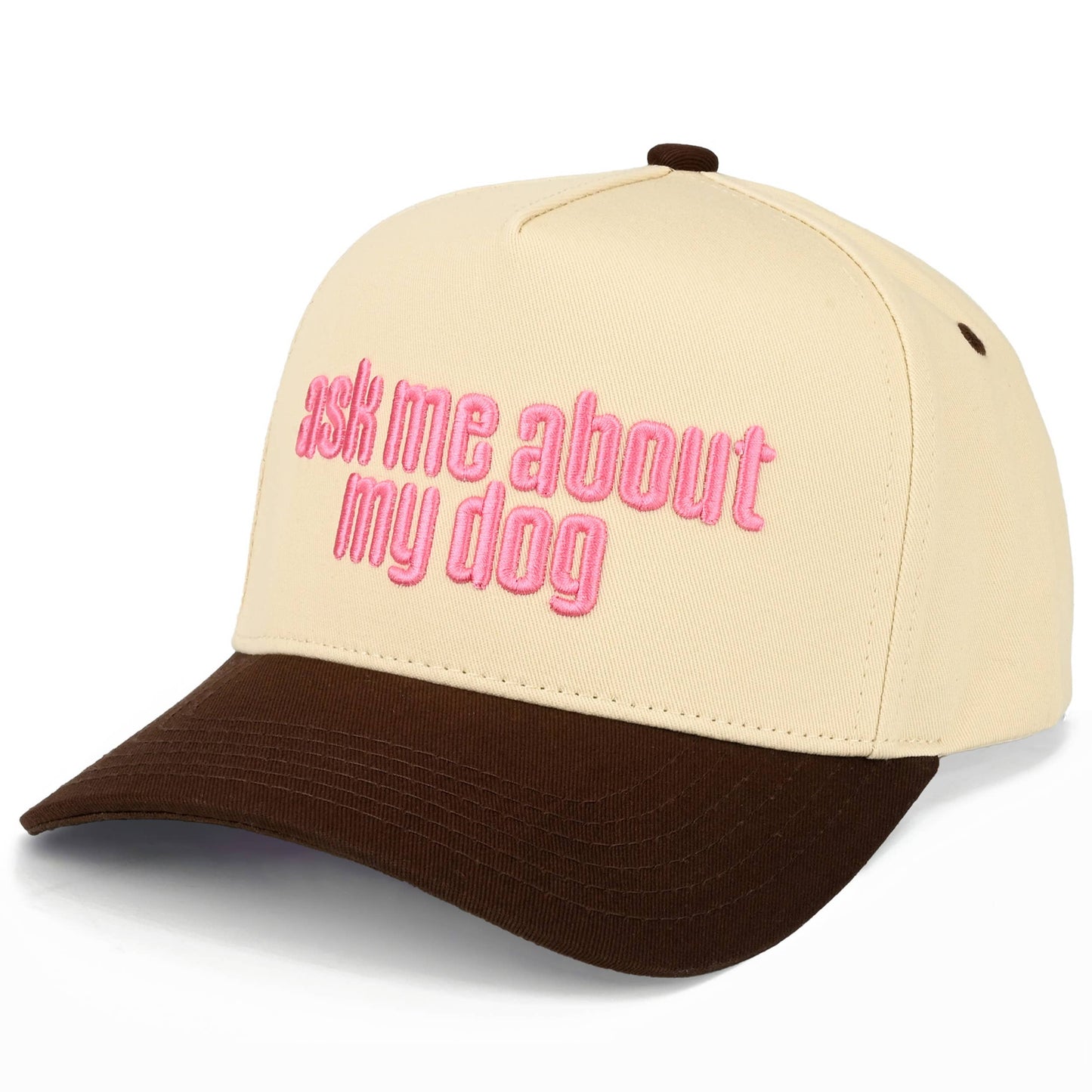 Ask me about my dog Trucker Hat