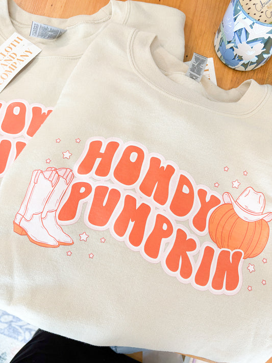 The Howdy Pumpkin Sweatshirt