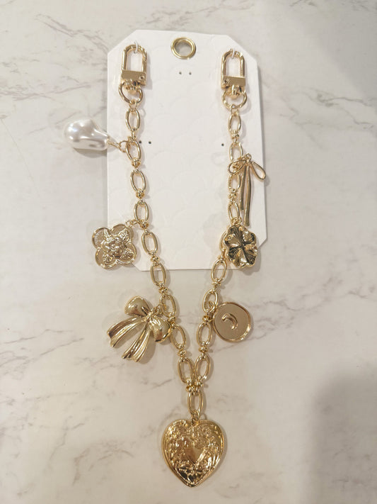 The Floral Keepsake Bag Charm