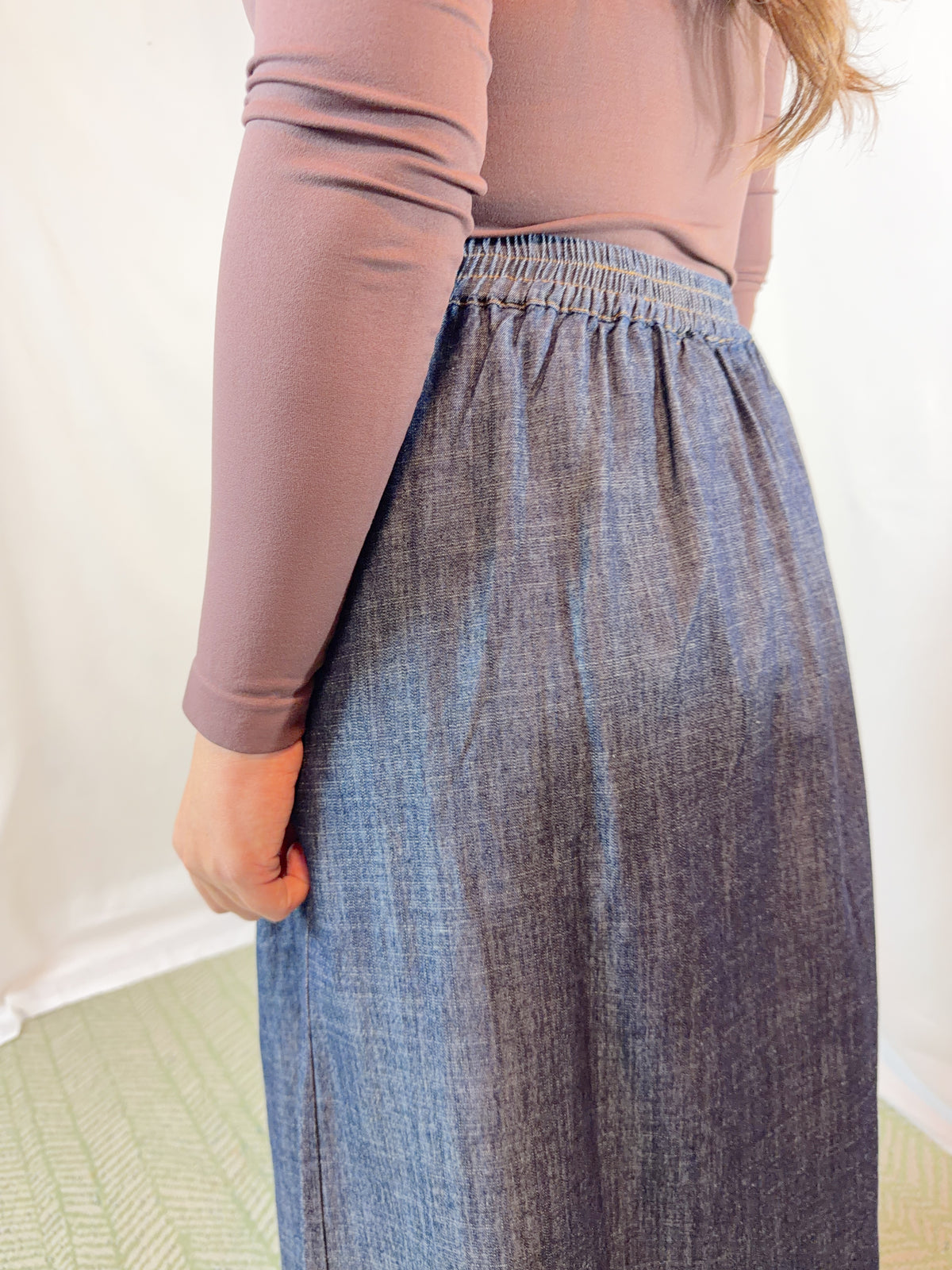 The Marie Denim Skirt