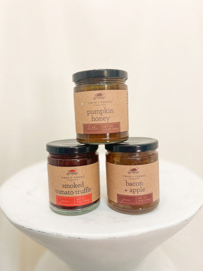 Smoked tomato truffle jam