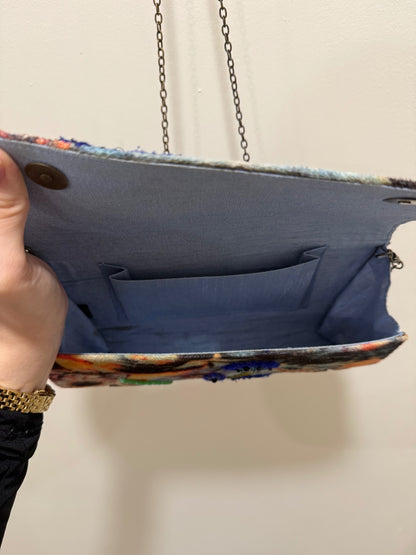 Anthropologie Clutch purse Multicolored