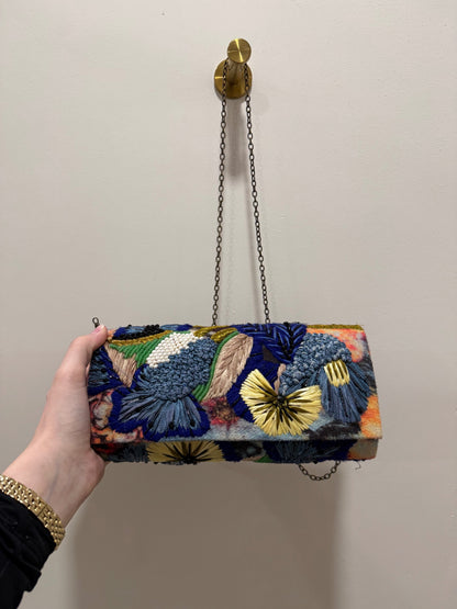 Anthropologie Clutch purse Multicolored