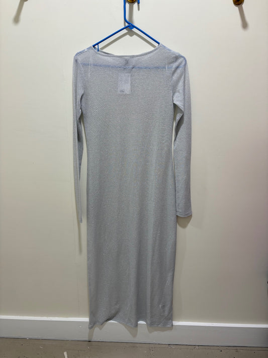 Divided H&M Dress Small Silver