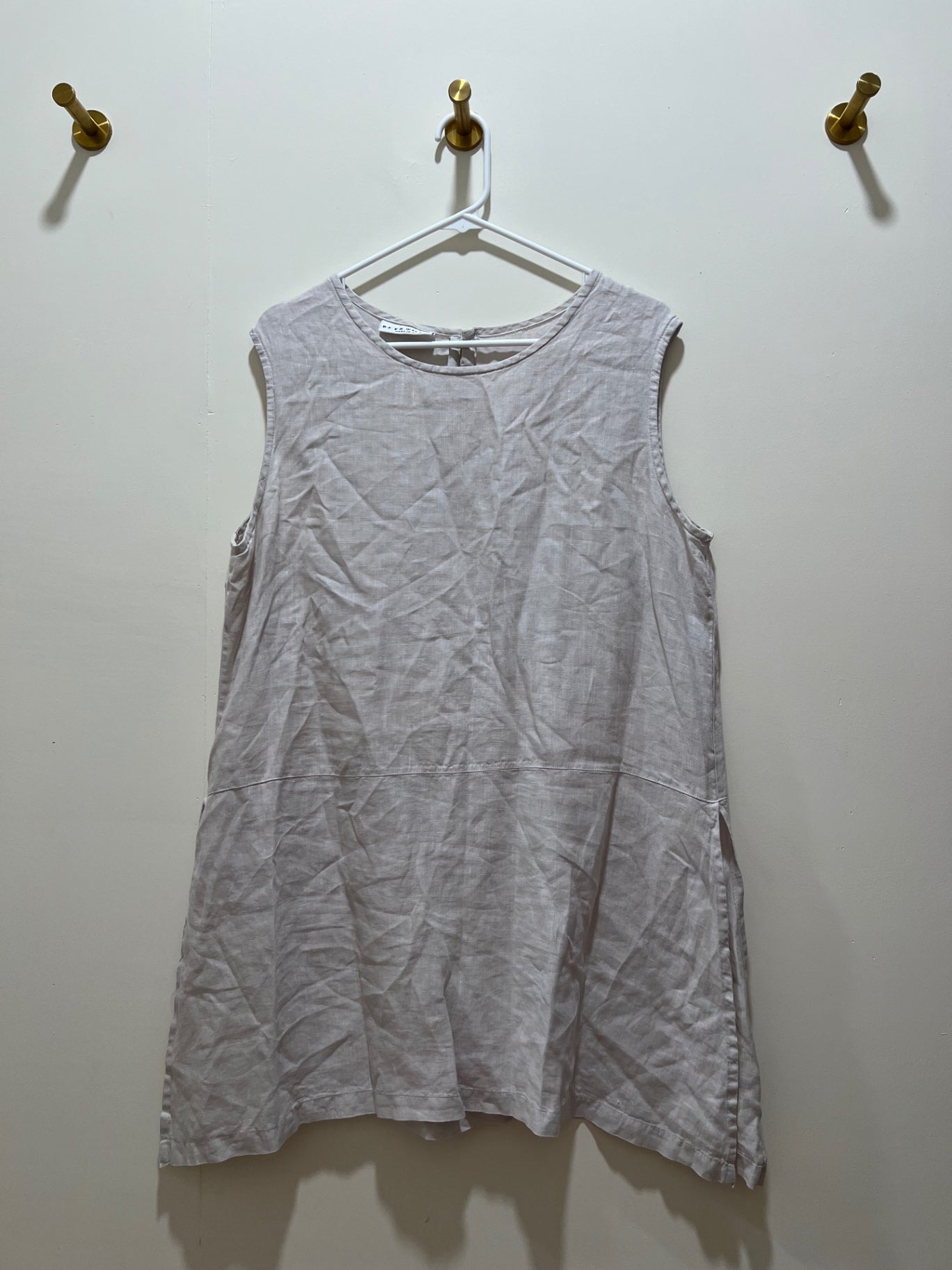 Br yn Walker Dress Large Beige