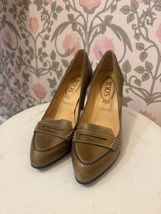 TOD'S Shoes 37 Brown