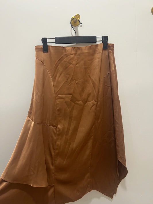 Hem & Thread Skirt S Brown